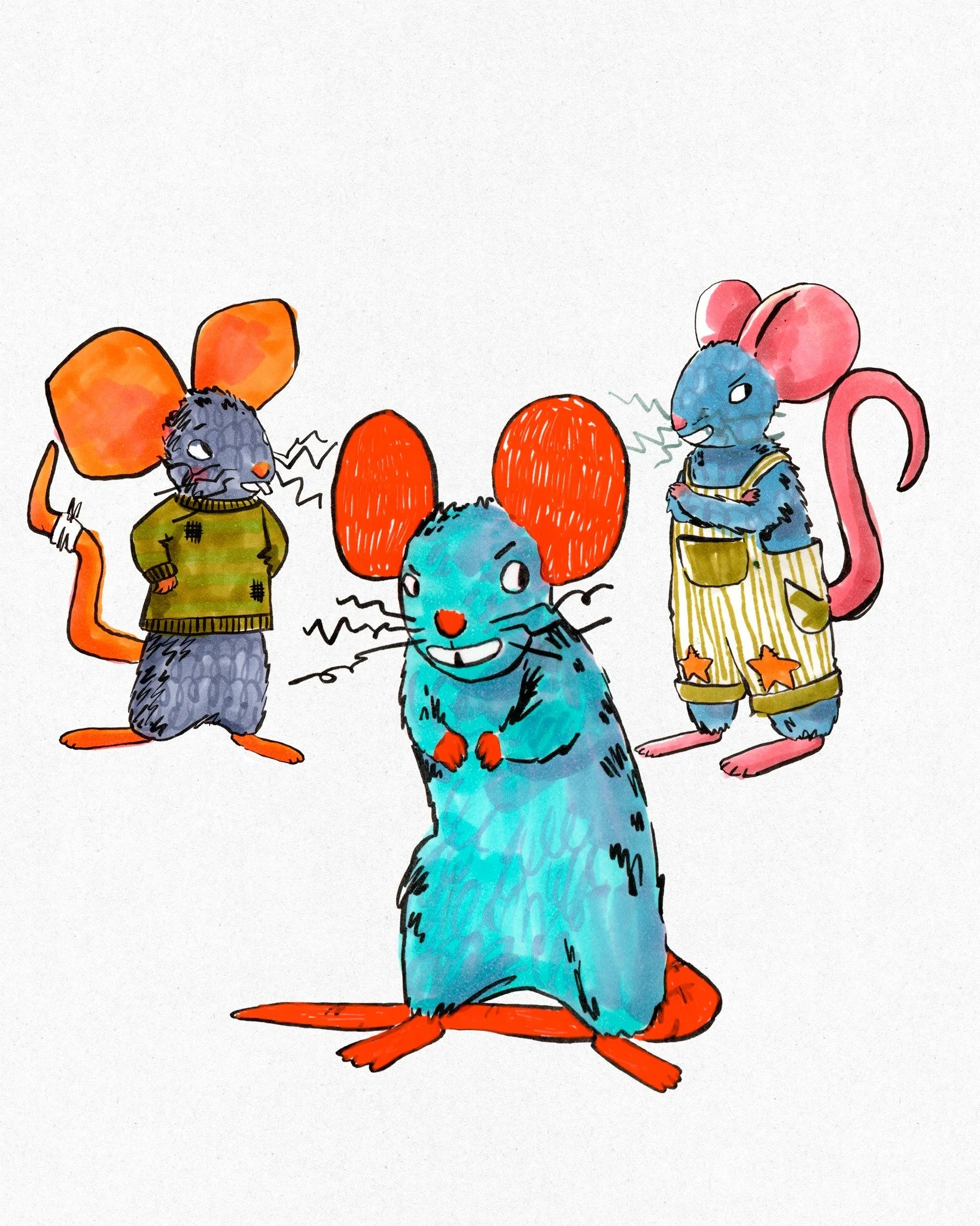 Rats! Some character explorations because I simply cannot stop thinking about cheeky rat boys.

What makes them so sneaky and naughty? Is it their fault or are they forced into a life of crime? Have you seen that video of the rat driving a mini car t