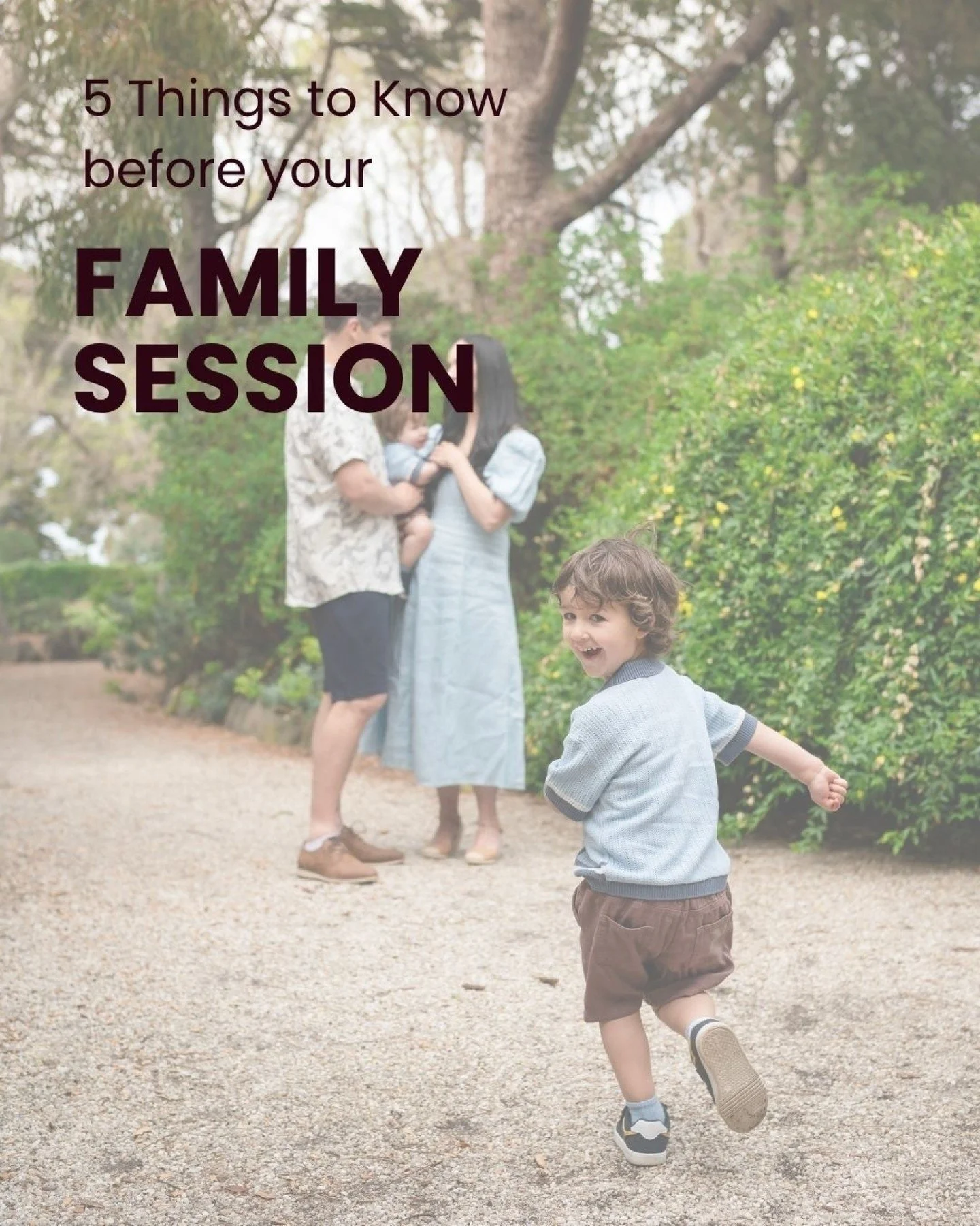 Feeling nervous about your upcoming family session?

That&rsquo;s totally normal. Whether this is your first shoot or your fifteenth, there&rsquo;s always a bit of &ldquo;what do I do with my hands&rdquo; energy beforehand.

Here are 5 quick things t