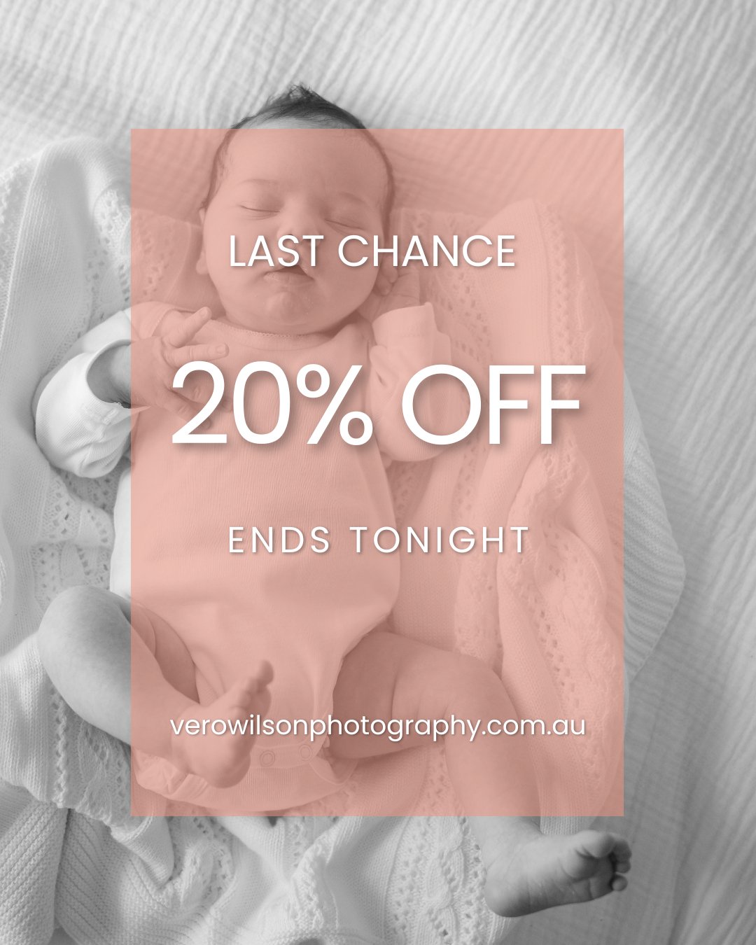 Last day! My Black Friday Sale ends tonight. Last chance to get 20% off session fees + image packages for sessions before Easter 2026. Gift vouchers too! 🥰

#blackfridaysale #melbournefamilies #yarravillephotographer #supportlocal