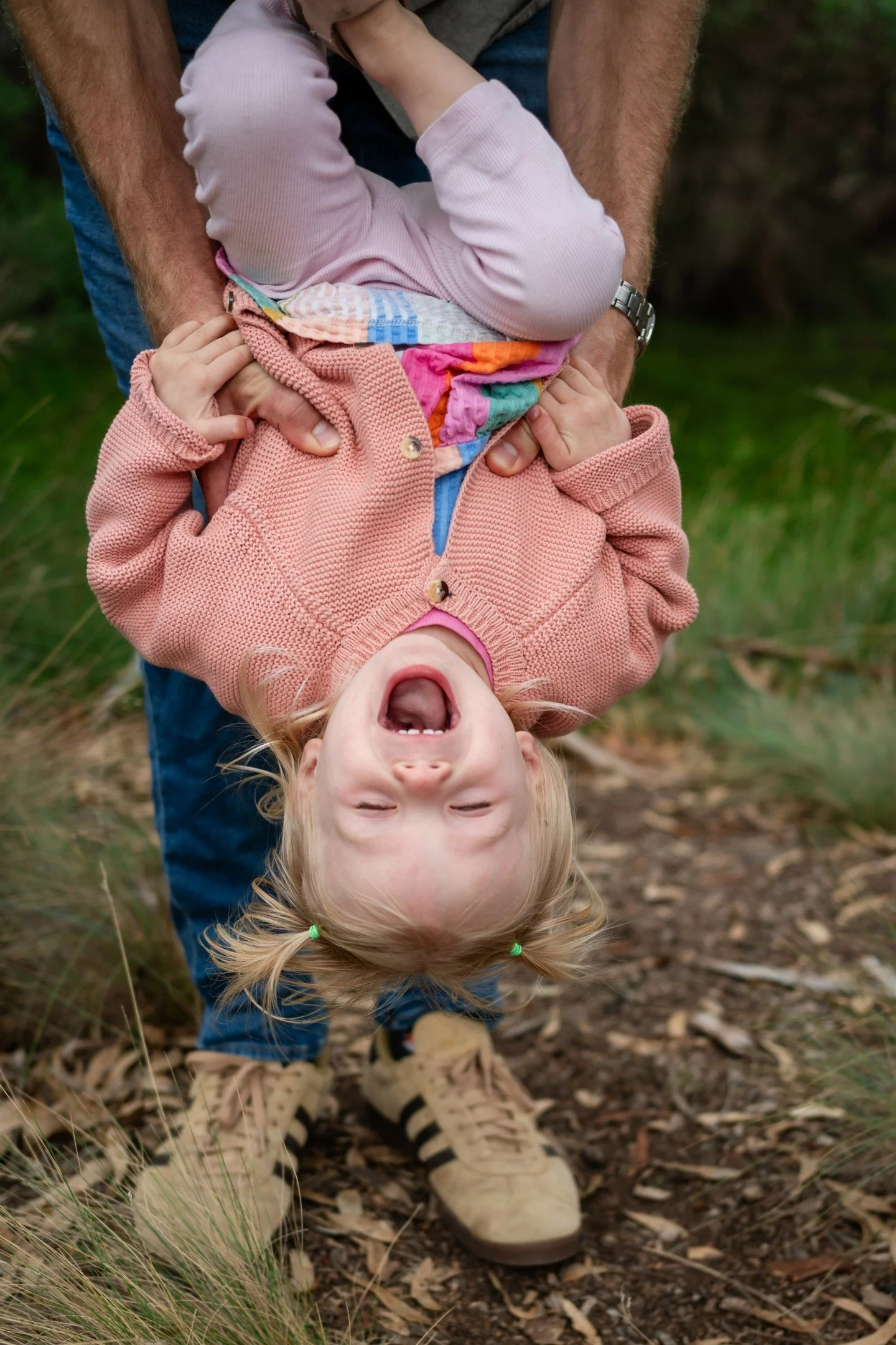 What if your kids don&rsquo;t &ldquo;behave&rdquo;?

They probably won&rsquo;t.
They&rsquo;ll run.
Climb.
Get distracted.
Maybe refuse to stand where you want them to.

And honestly? That&rsquo;s where the magic usually is.

My sessions aren&rsquo;t 