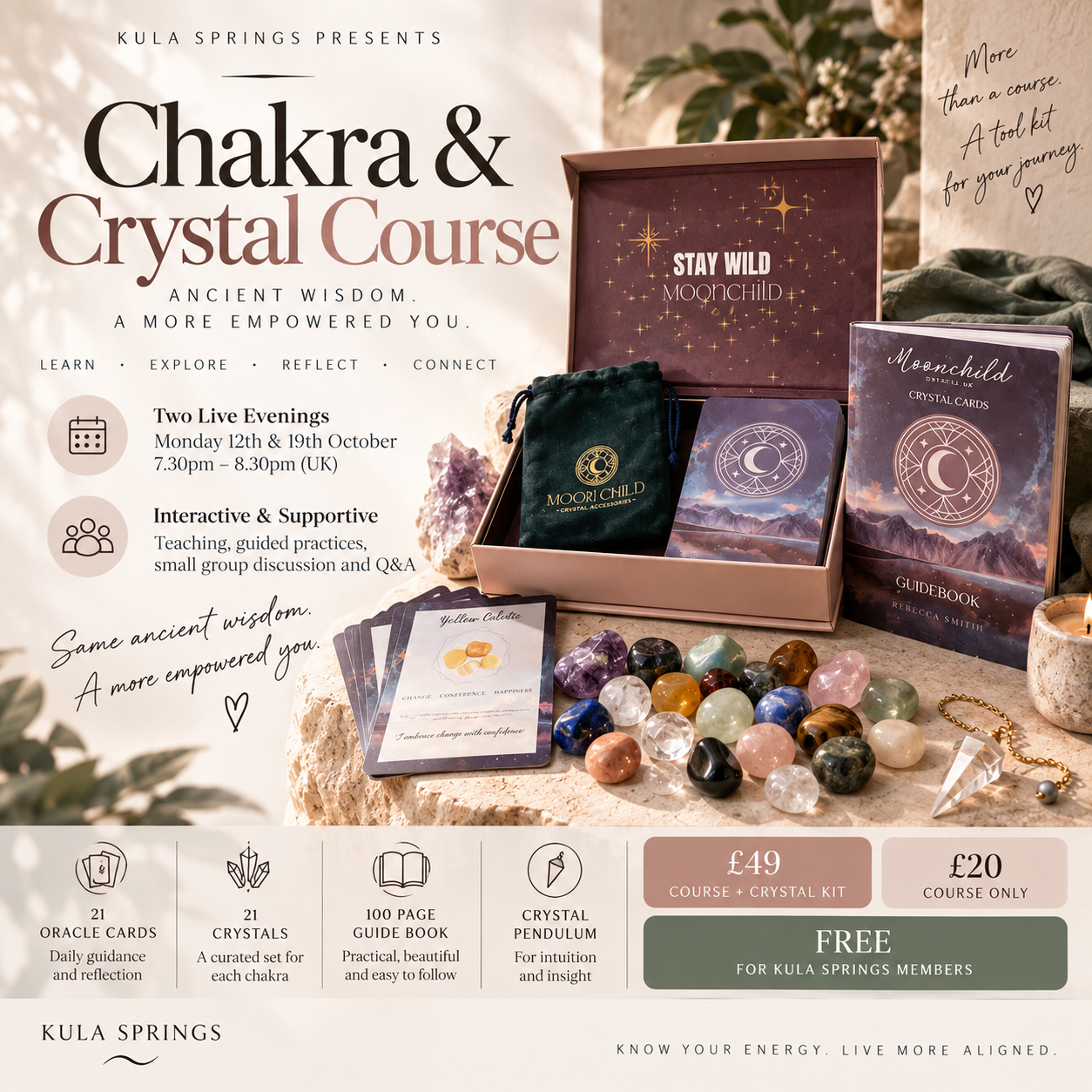 Chakra & Crystal Course