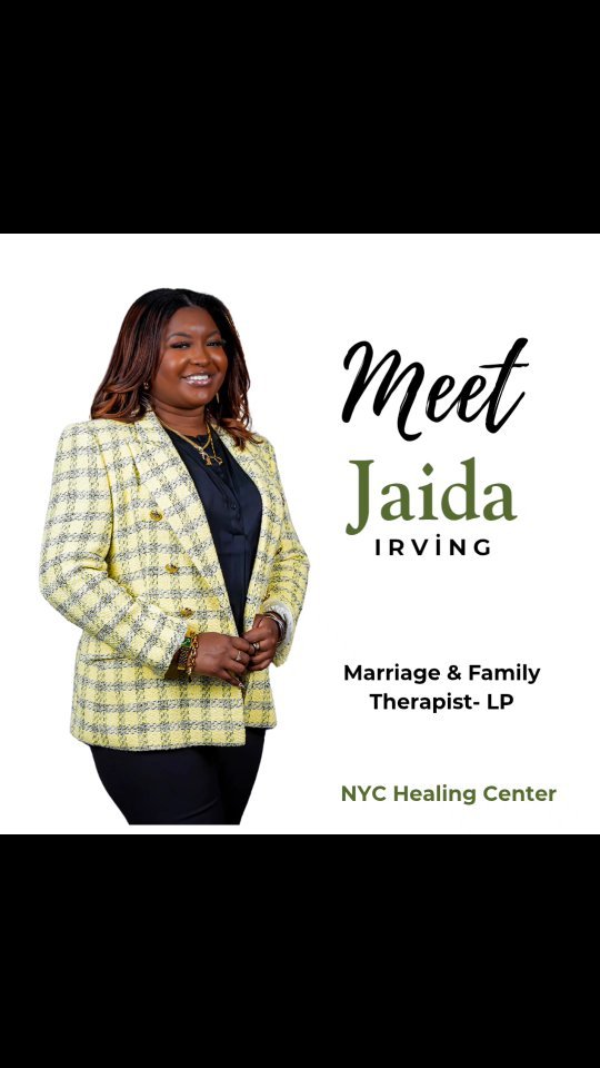 Meet Jaida. She is an excellent therapist who works compassionately with her clients. Jaida is currently accepting new clients. Schedule a consultation today.
#nychealingcenter #healingjourney #srarthealing #therapyheals #MarriageAndFamilyTherapy #C