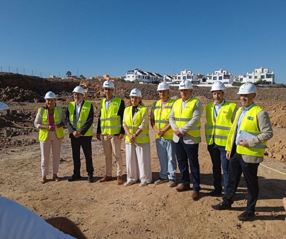 Primera piedra del nuevo Centro de Salud Corralejo II Dunas