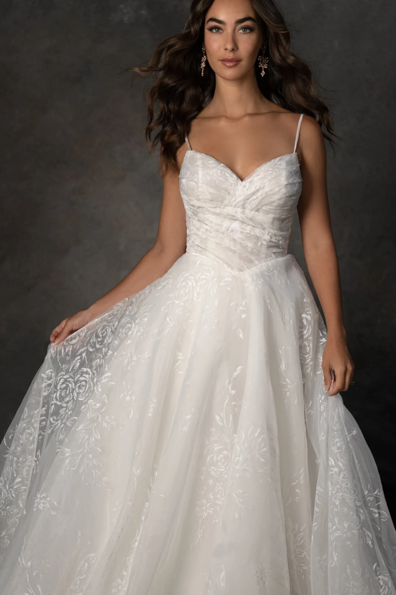 Printed Jacquard Wedding Dresses