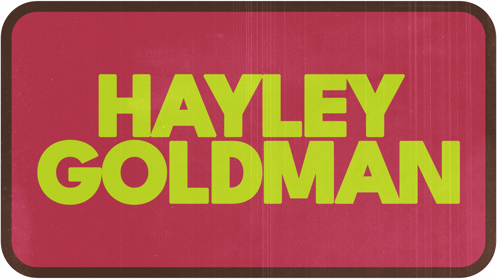 Hayley Goldman