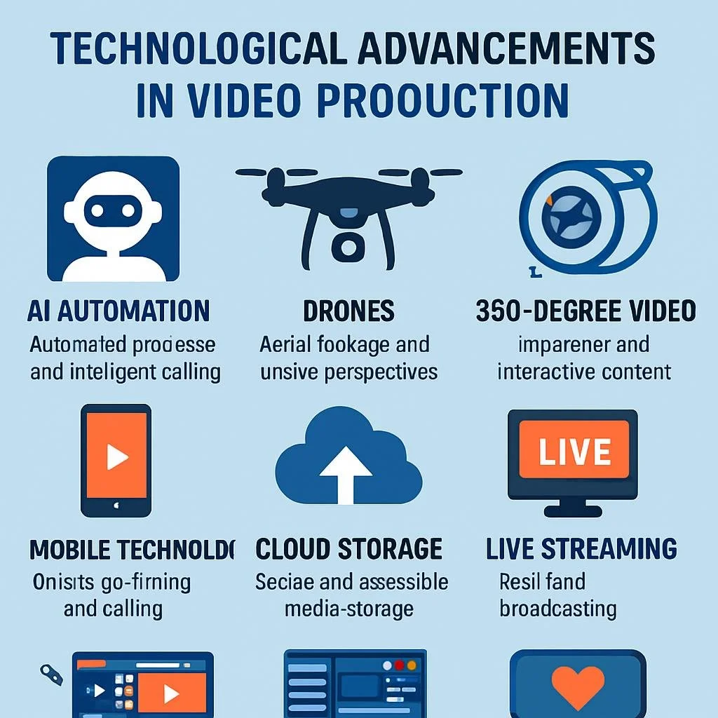 Teknologiske fremskridt inden for videoproduktion de sidste 5 år?