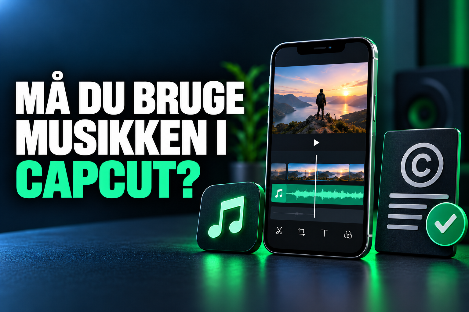 Må du bruge musikken i CapCut?