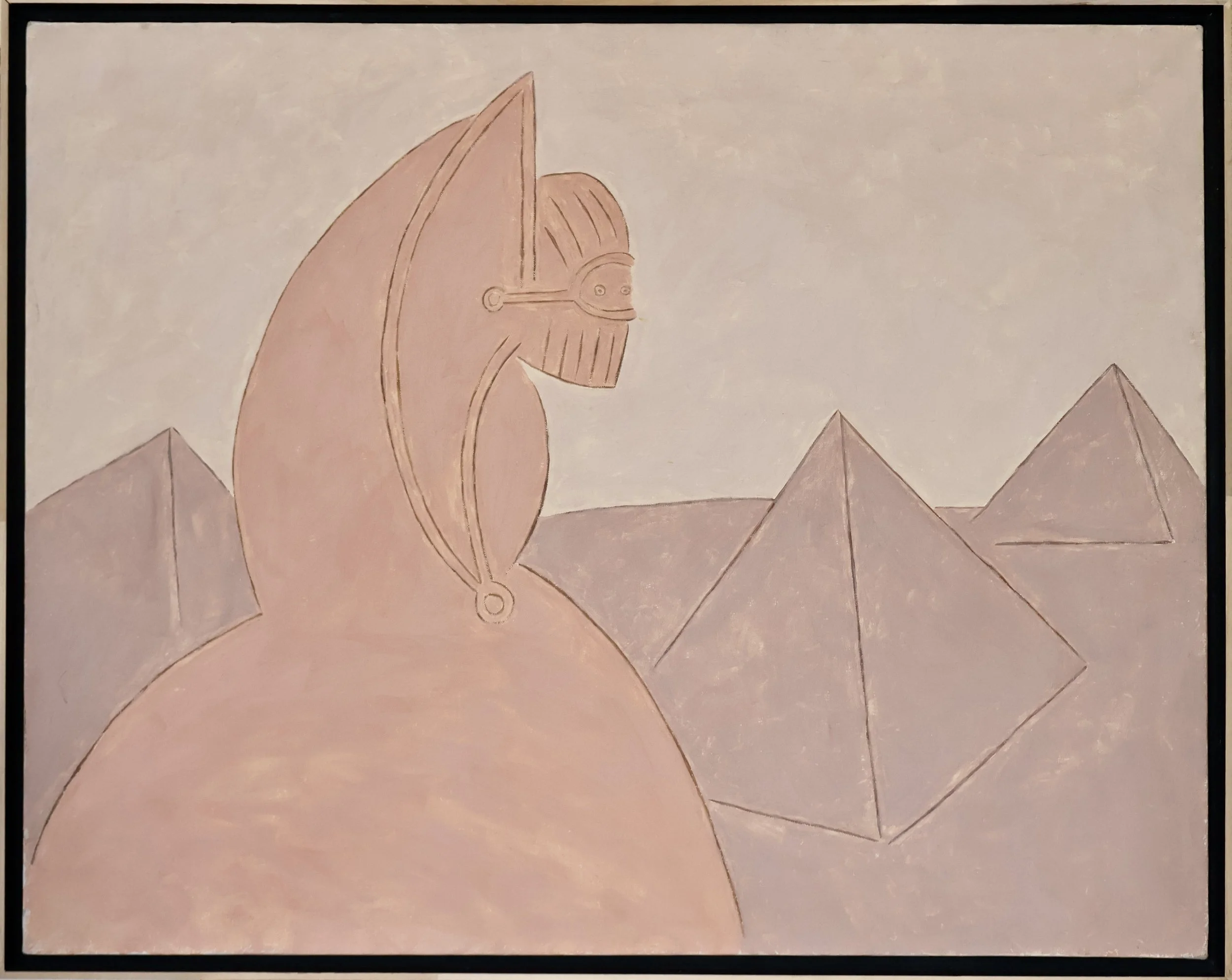 Figure with Pyramids