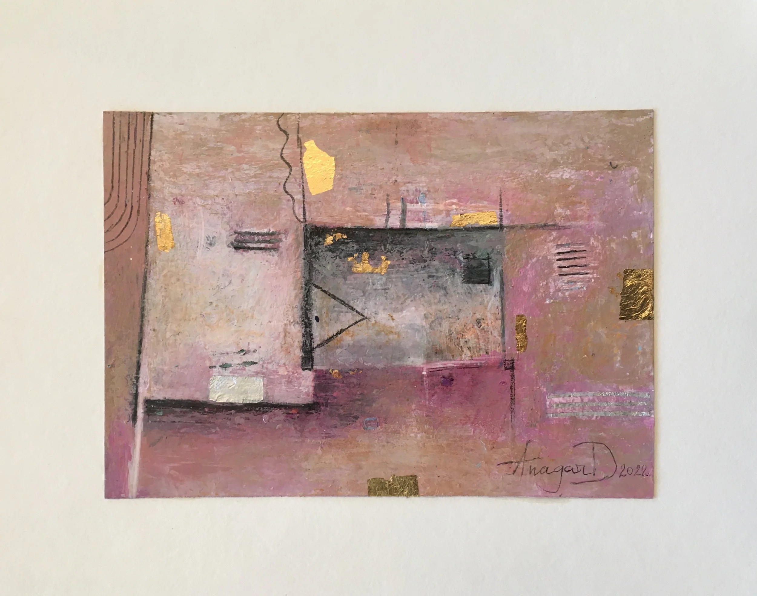 Composition in Pink