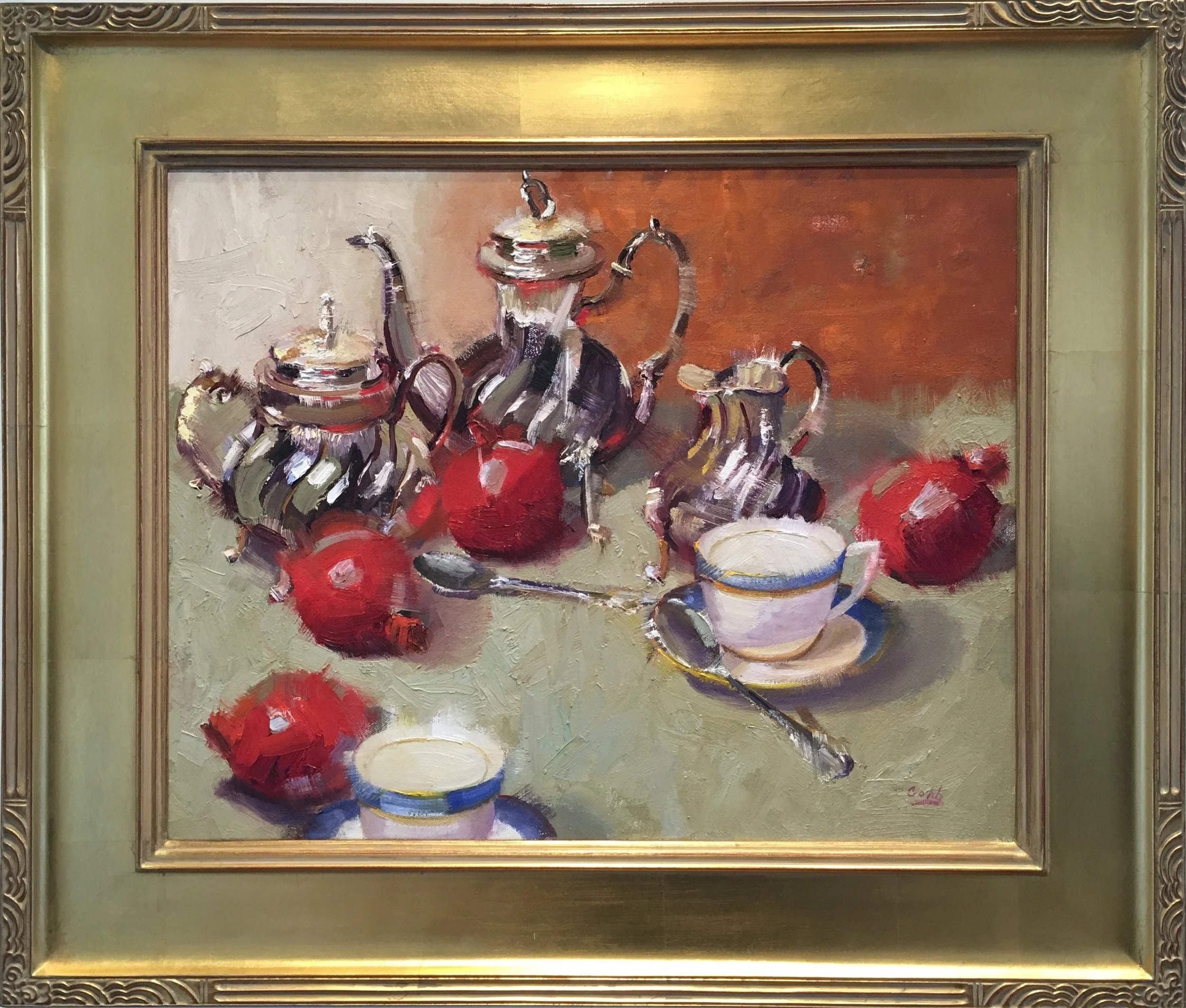 Pomegranates and Tea