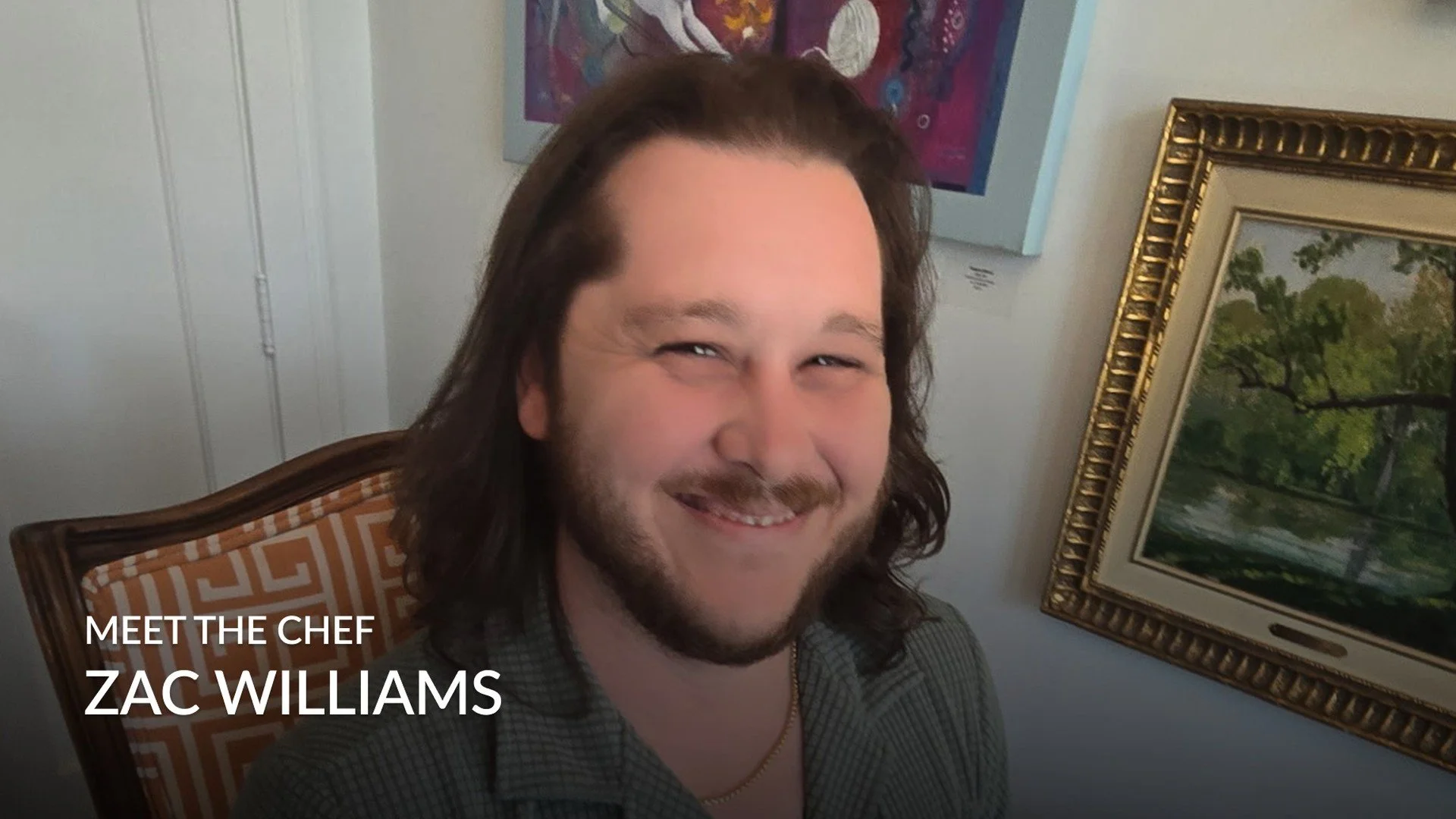 Chef Zac Williams at 1515 Bistro