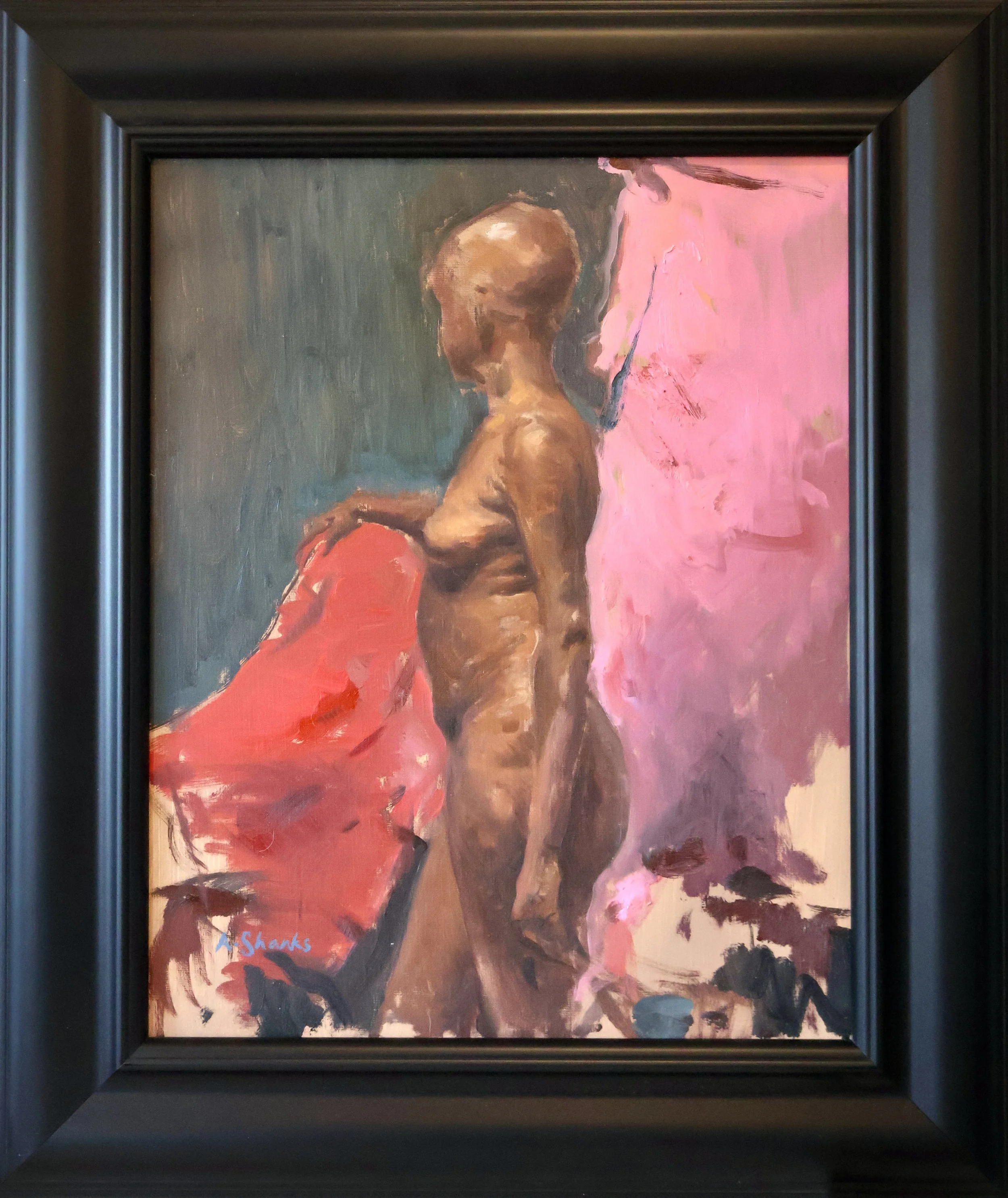 Figure Study of Chaise
