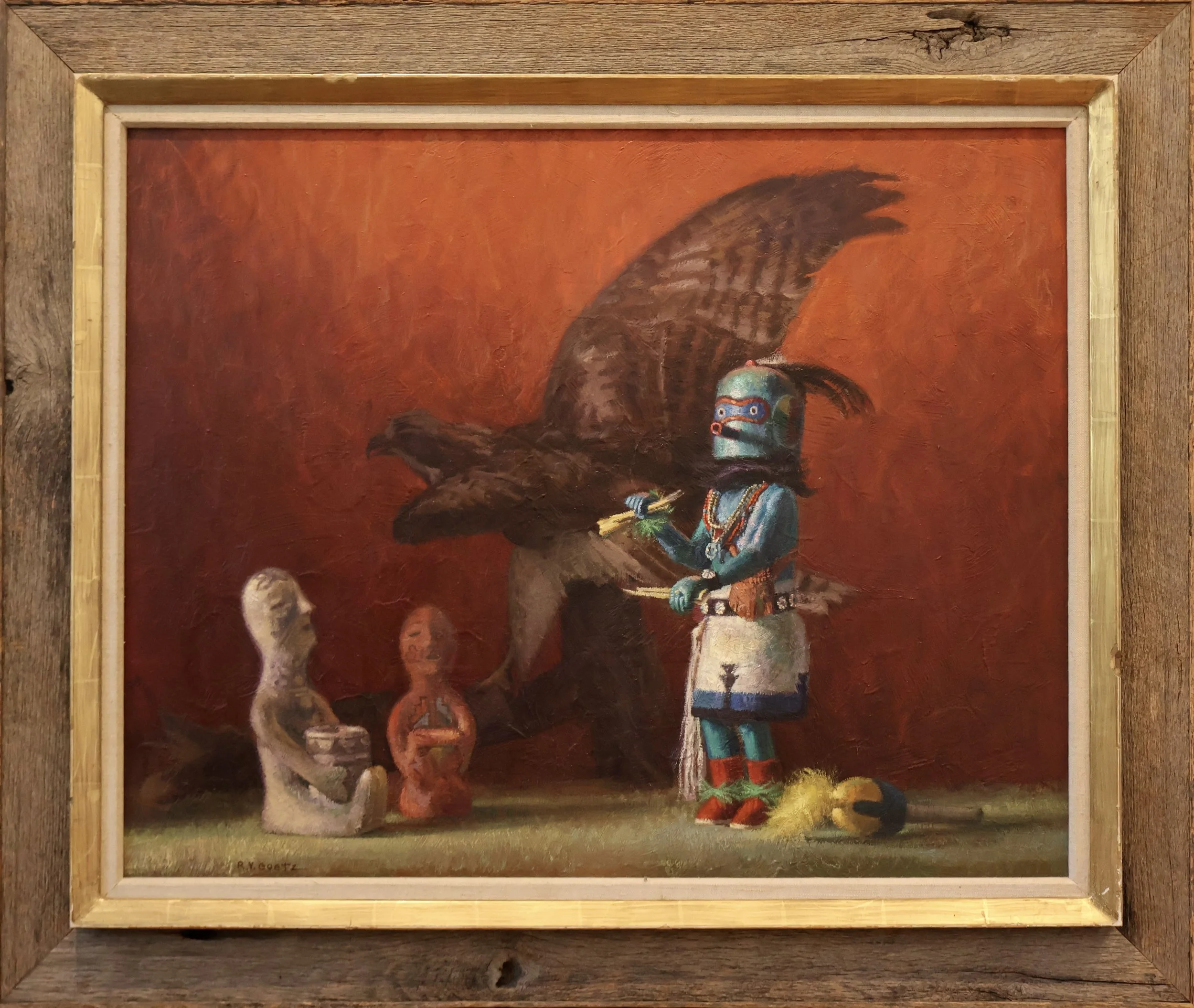 Still Life of Kachina Dolls