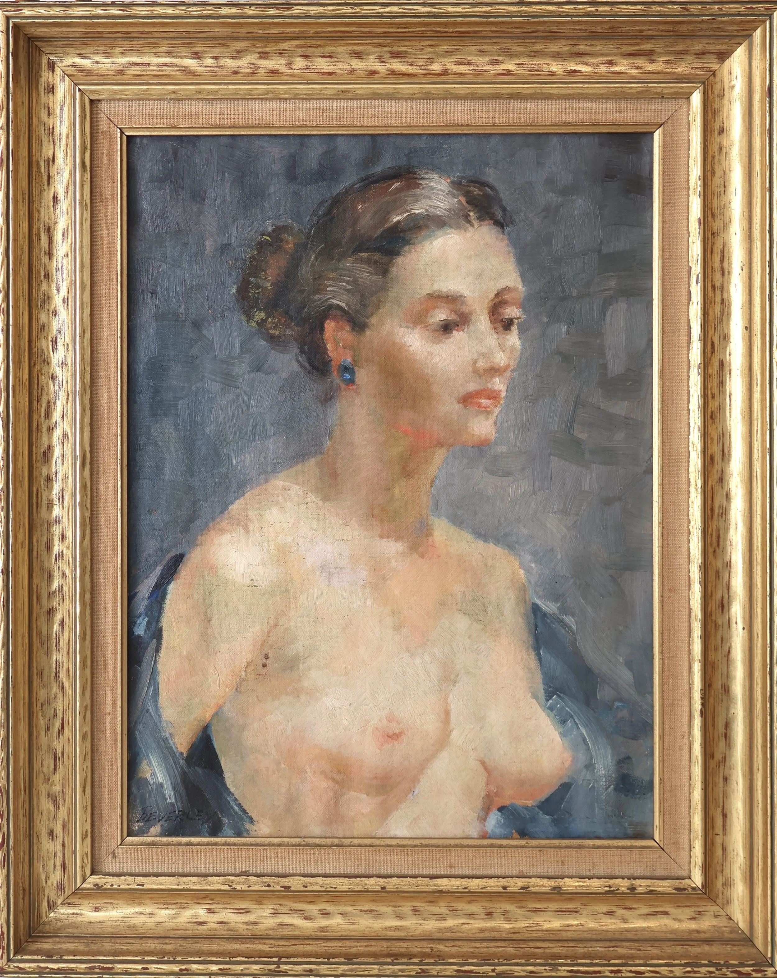 Portrait of a Nude Woman