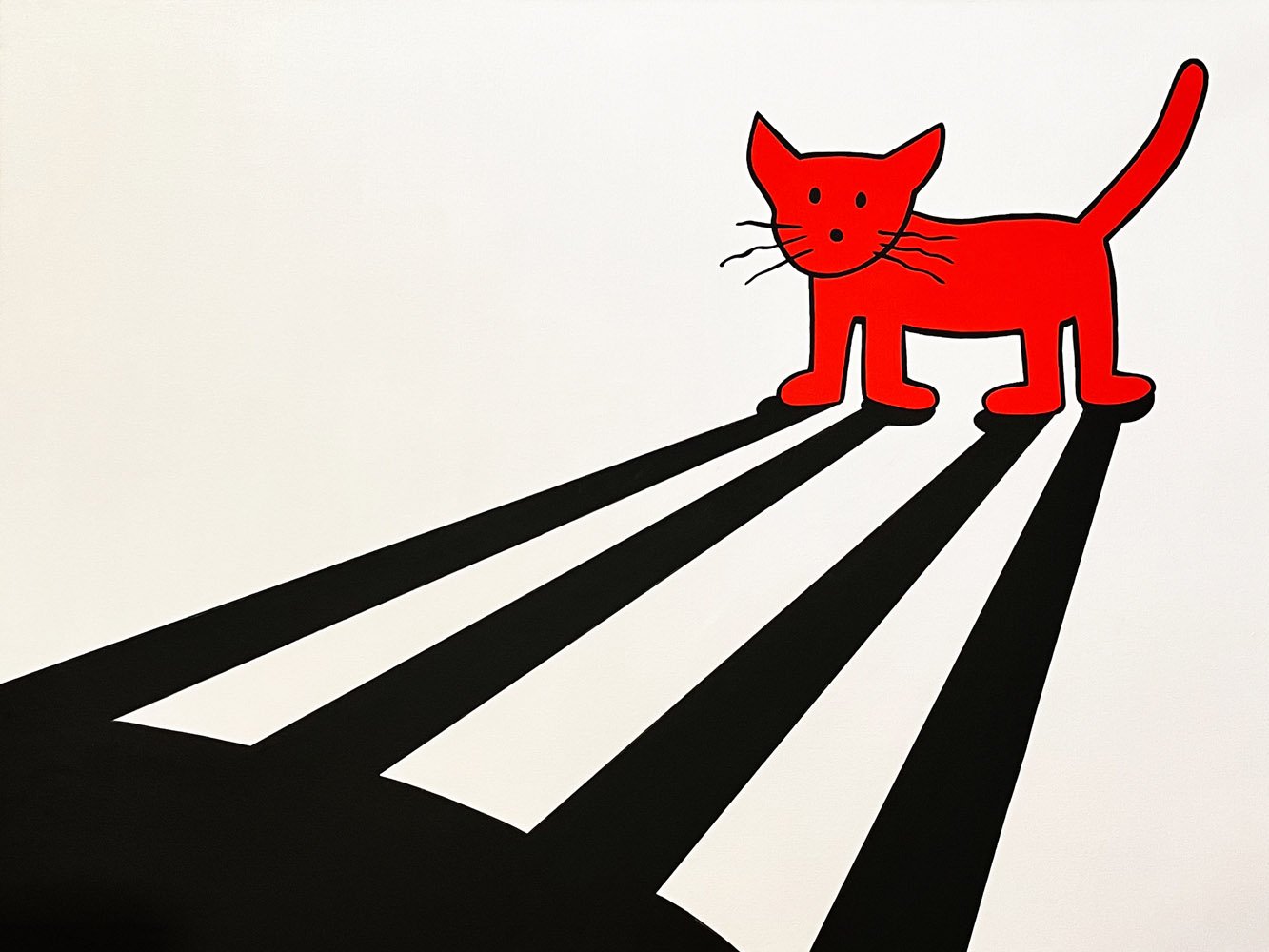 Red Kitty Shadow