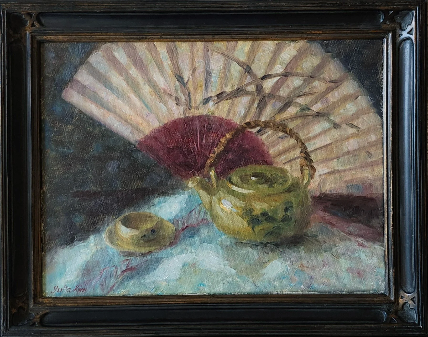 A Teapot and Fan