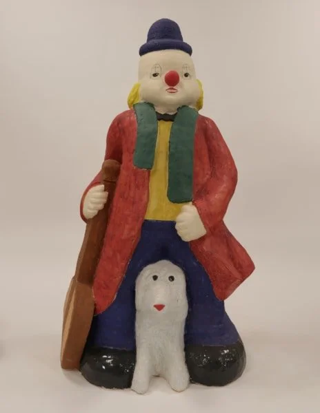 Tramp with Dog and Banjo