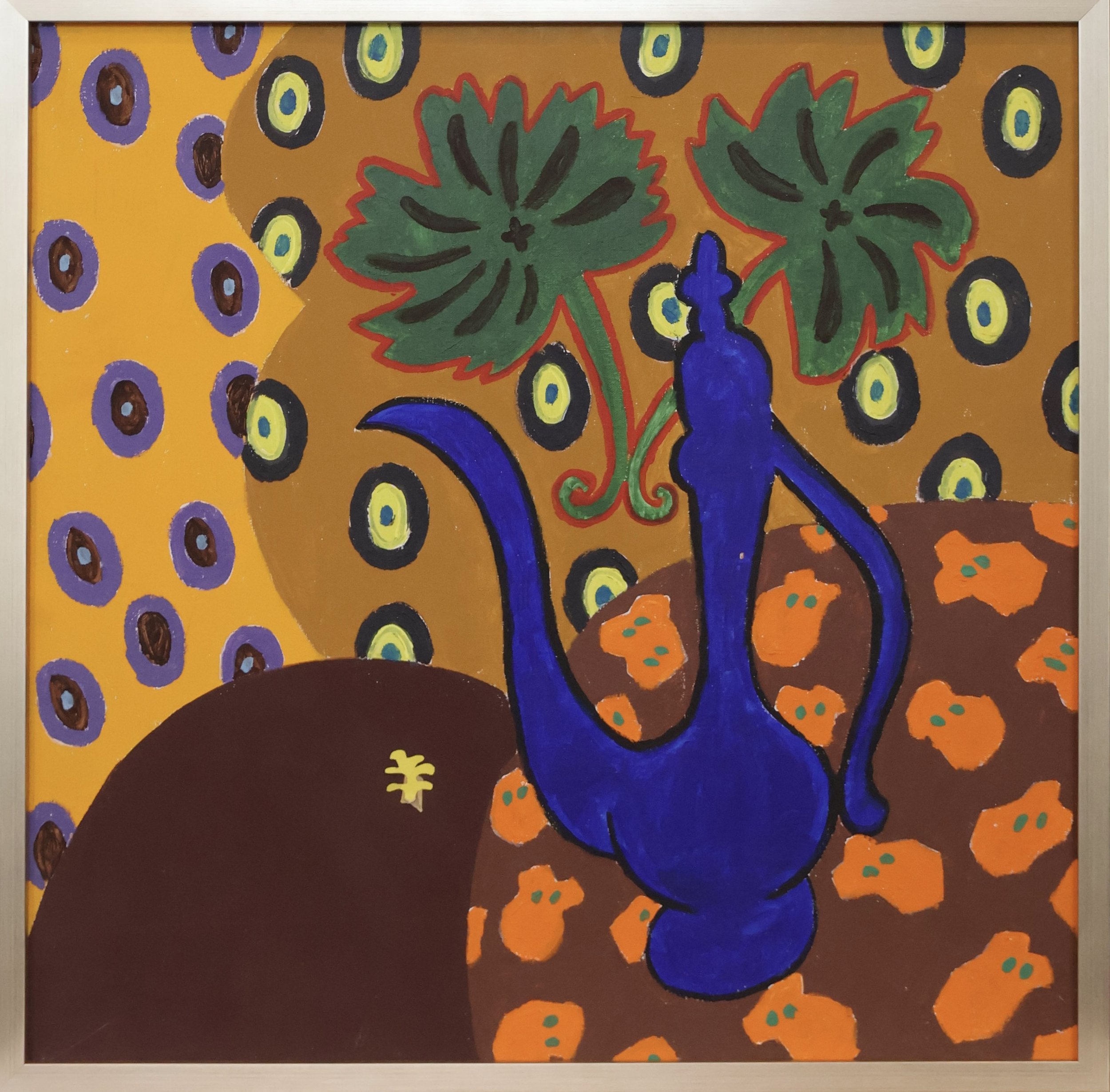 Orange and Brown Patterned Still Life