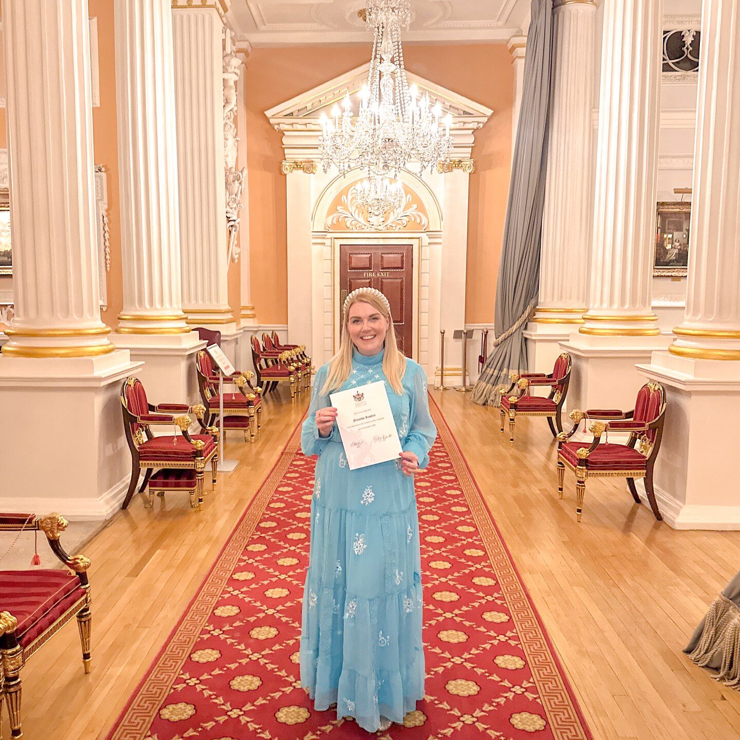 So something very exciting happened on Thursday evening!

I had my Freedom of the Company ceremony for the The Worshipful Company of Marketors.

It was a incredible ceremony at Mansion House, London. Followed by a spectacular three course meal with g