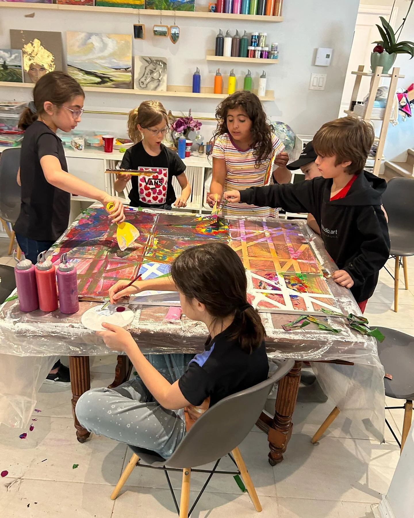 MonStudio.art Art Classes, Montreal Paint Nights, Paint Parties