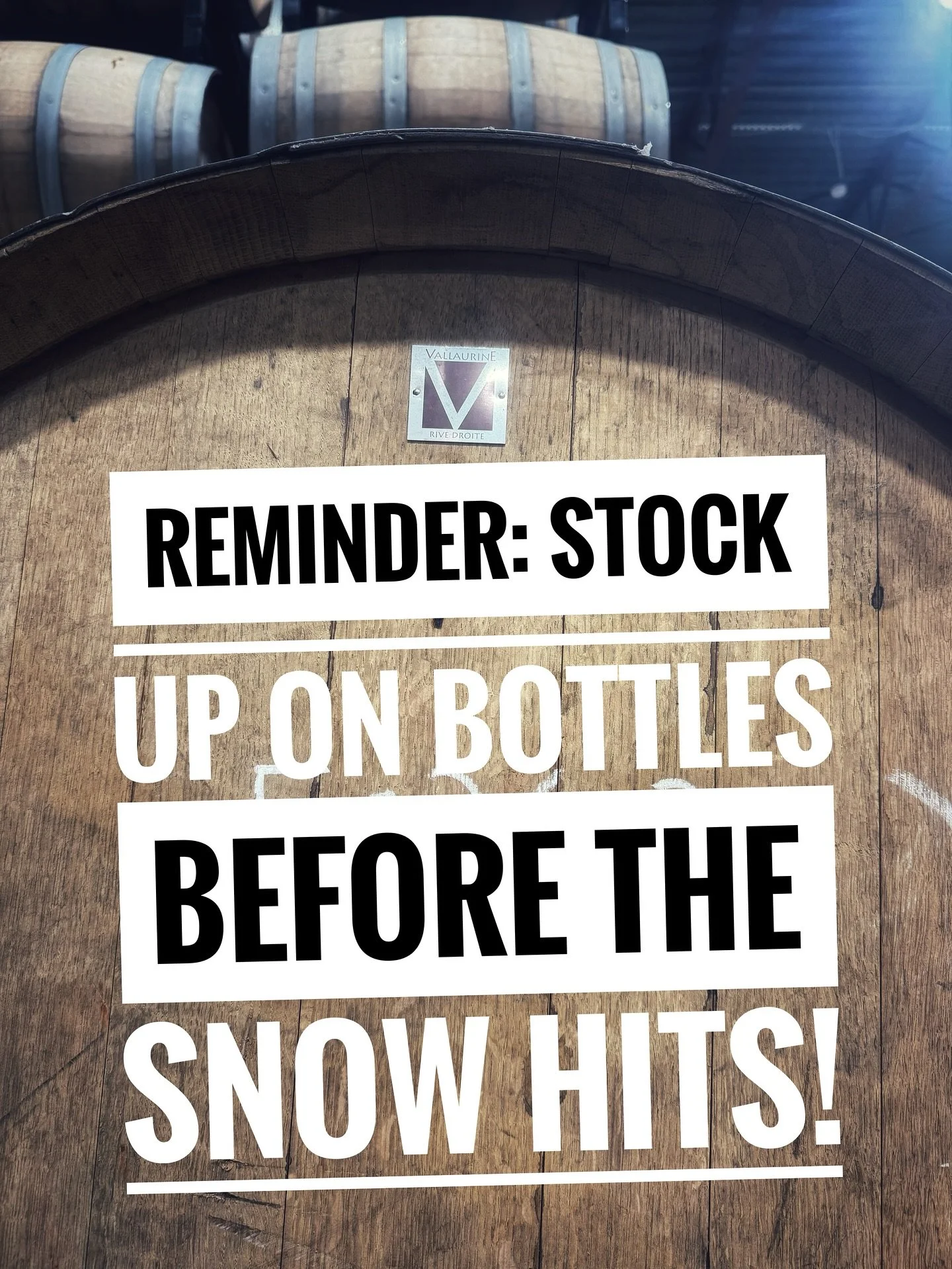 We&rsquo;ll update you all on weekend hours but as of now, we&rsquo;ll be open Fri-Sat normal hours, and likely closed Sunday. Cheers!