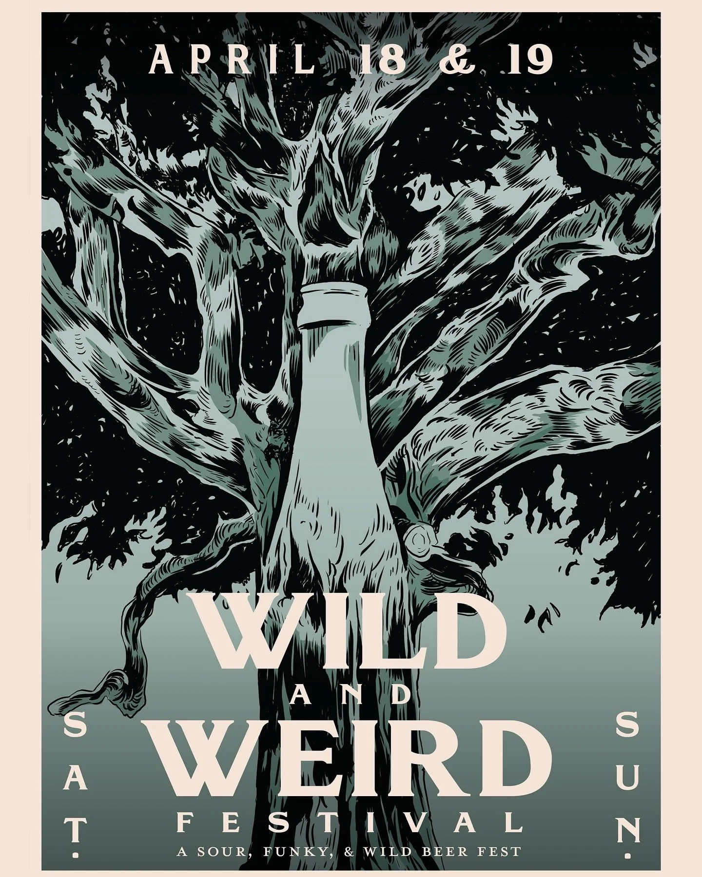 Come see us pouring @finecreekbrewing this weekend! They have an awesome line up of funky sour beers every year.  We will be pouring our second iteration of host of delights. This year made with Friar Plums. Cheers