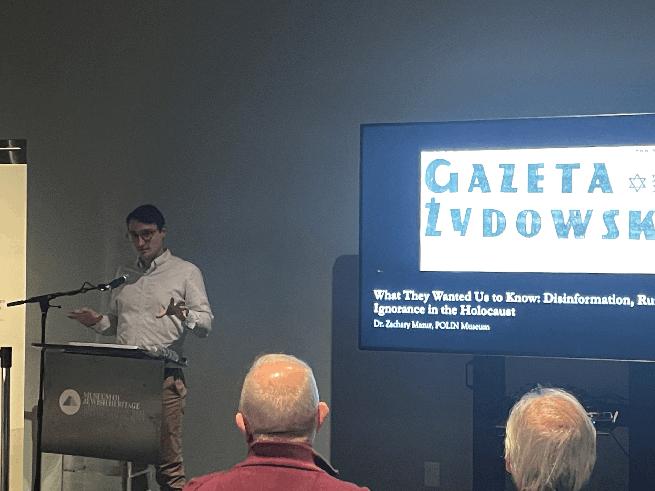 Lecture Series in United States  Dr. Zachary Mazur