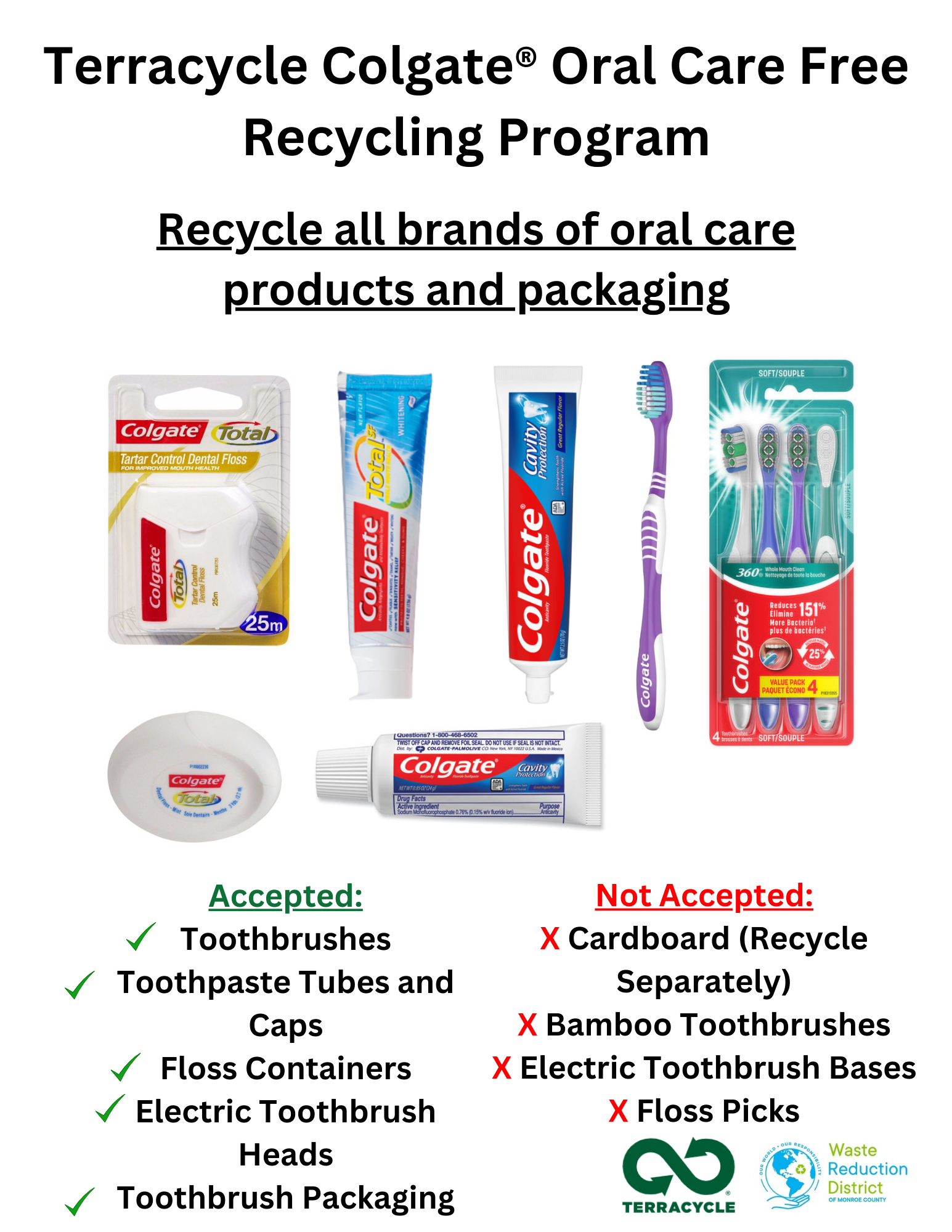 Terracycle Colgate Program Flyer