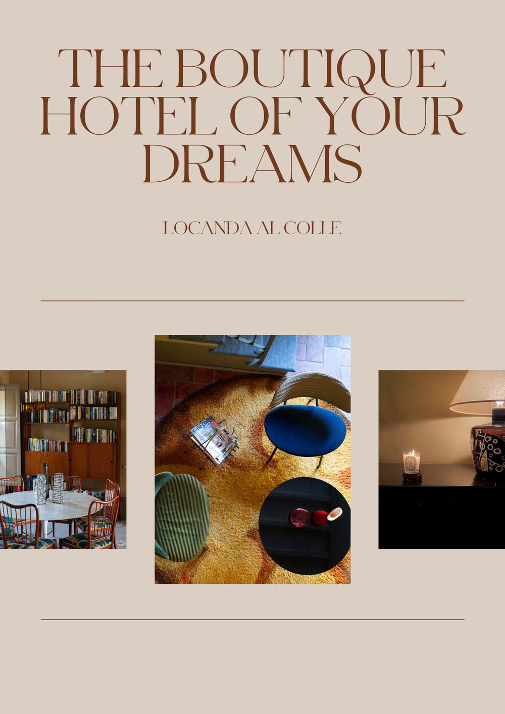 Locanda Al Colle Atelier Fanny Castro