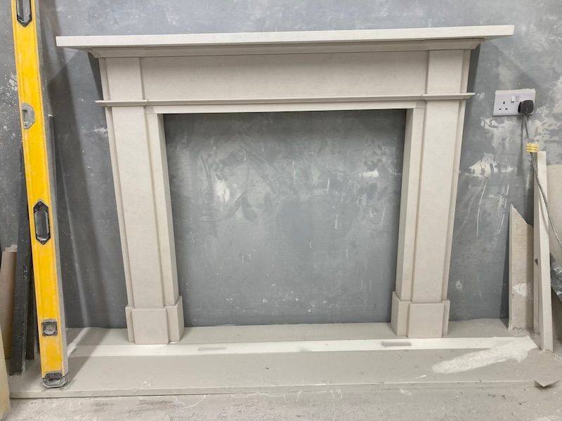 All set up for a final check.......

Then it's back onto the bench to be sealed before heading off to it's new home.

Another fine fireplace handcrafted by Classic Mantels.

#firesurround #mantelpiece #fireplace #handcrafted #handmade #stonemason #po