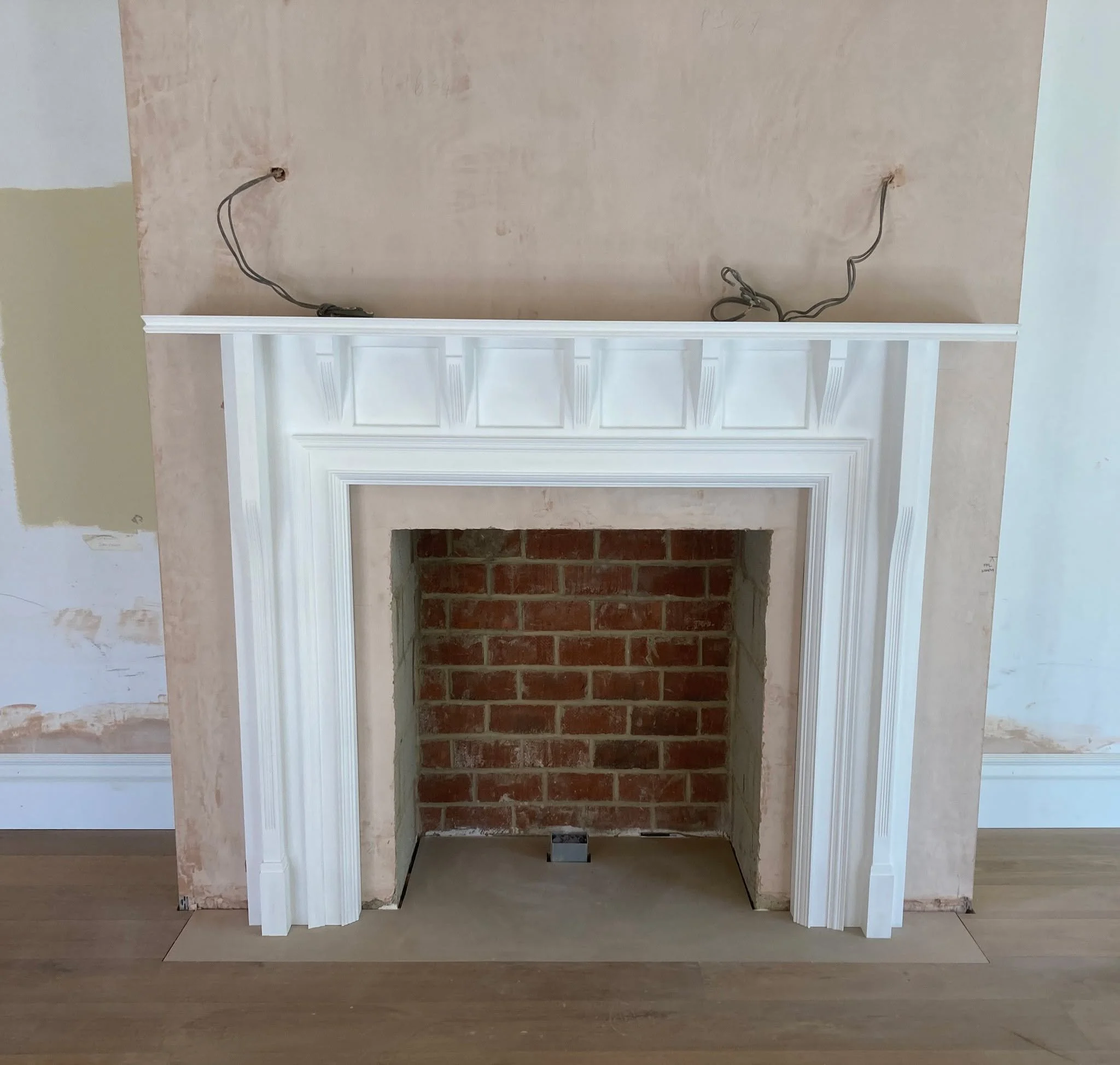 Timber too..............

We think we are the only fireplace maker in the UK running a joinery shop alongside a stone works. 

Here's an example of an impressive timber mantel made in our workshop, it was 1 of 6 mantels installed in a Country House. 
