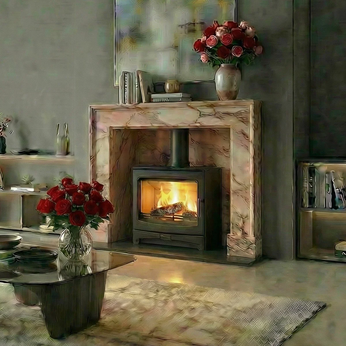 Pink marble anyone......

Happy Valentines Day...........

#valentinesday❤️ #HappyValentinesDay2026 #pinkmarble #fireplace🔥 #naturalstone #fireplacemaker⛏