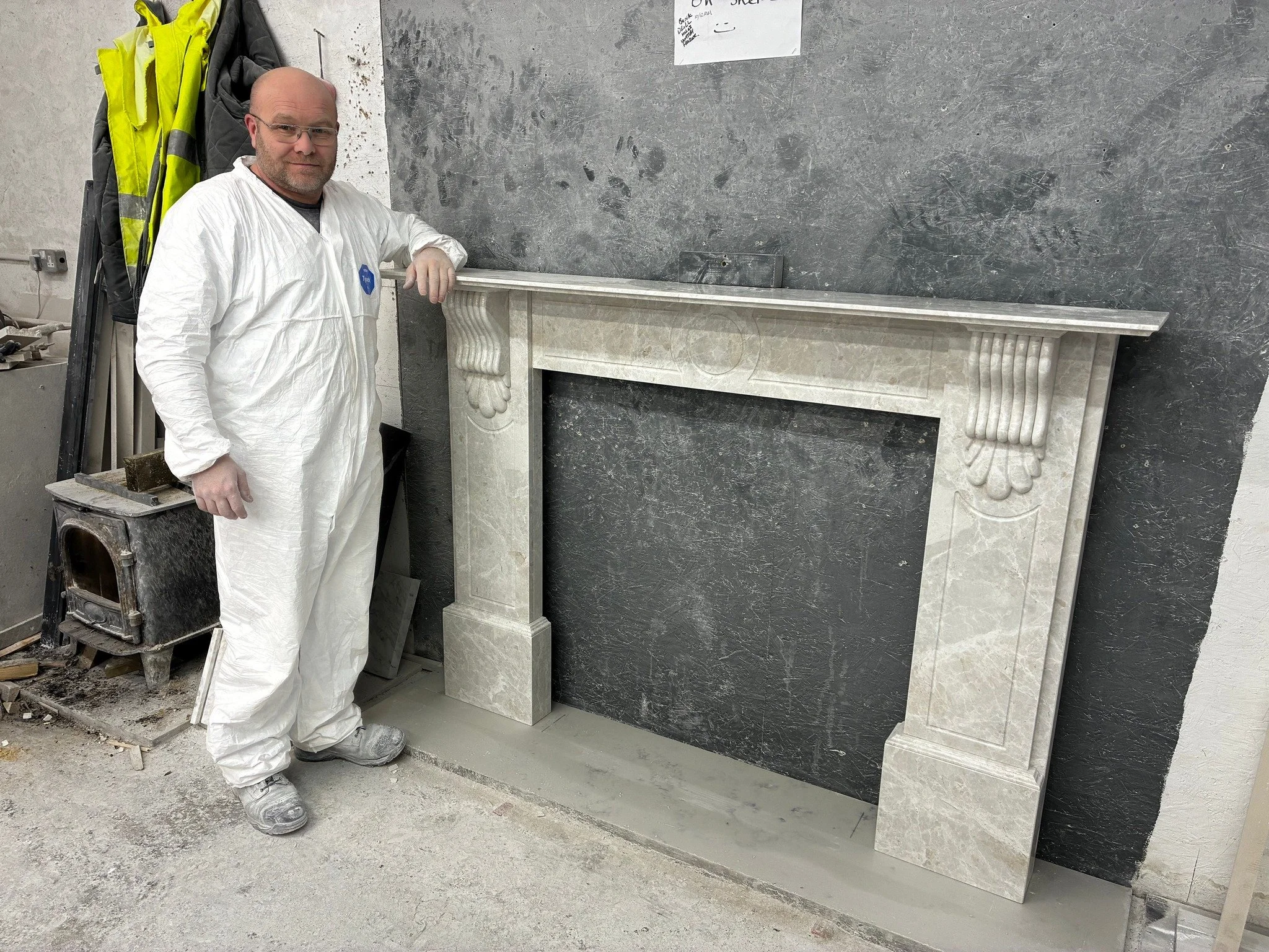 Bespoke, what does it mean..........

To us it means handcrafting a fireplace in our Sussex workshop to a customers specific requirements. We start with a design proposal provided by the client, then work with the customer to refine the design and he