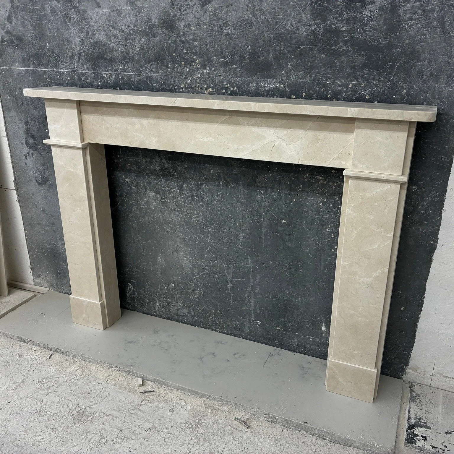 Nice and subtle.............

Lot's of the marble fireplaces we make are full of striking, heavy veining, but this customer wanted something a lot more subtle. So we made this Balfour surround for then in a rather nice Crema Marfil marble........

#f