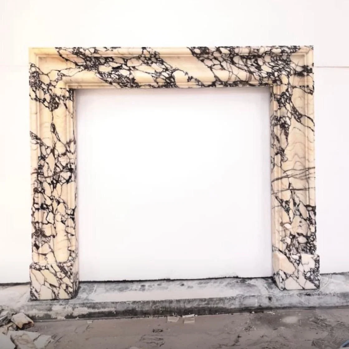 Bespoke fireplace order.........

One-off Classic Bolection in a rather nice Calacatta Viola marble.......

#bespokefireplace🔥 #fireplace🔥 #marblefireplace #interiors #interiordesign #fireplaceideas🧺🔥 #periodhouse #homerenovation🏠 #naturalmarble