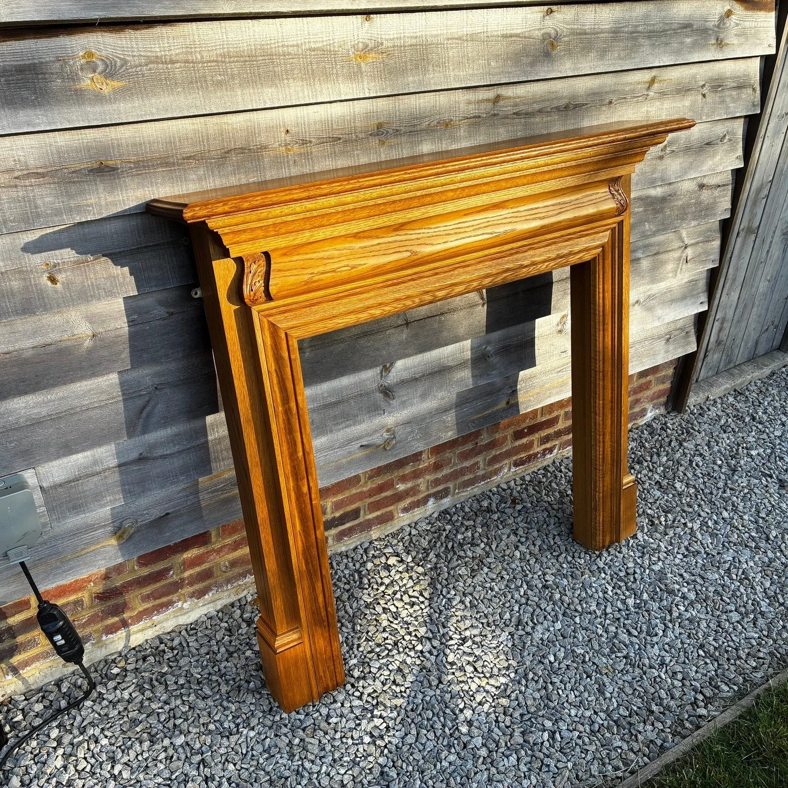 In the morning sun.........

Most people know us for our handcrafted natural stone fireplaces, but did you know our joinery shop hand-makes timber fireplaces in a wide range of designs and finishes.

Here's our Woolaton fireplace in natural oak......
