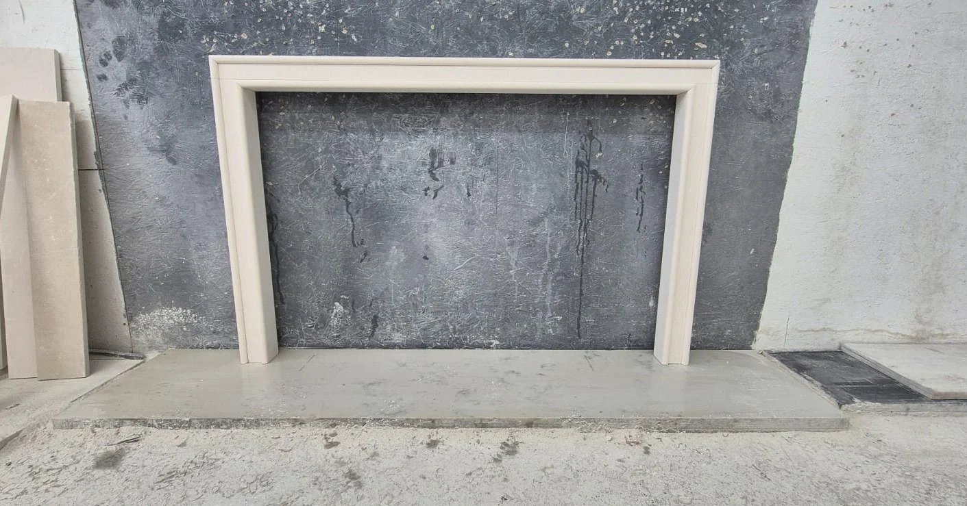 A little bit different................

Here's a fireplace frame we recently made in Rosal limestone. Don't forget we can make a custom fireplace for you in your own design.......

#customfireplace🔥#fireplace🔥 #bespokefireplace #firplacemaker⛏ #mad