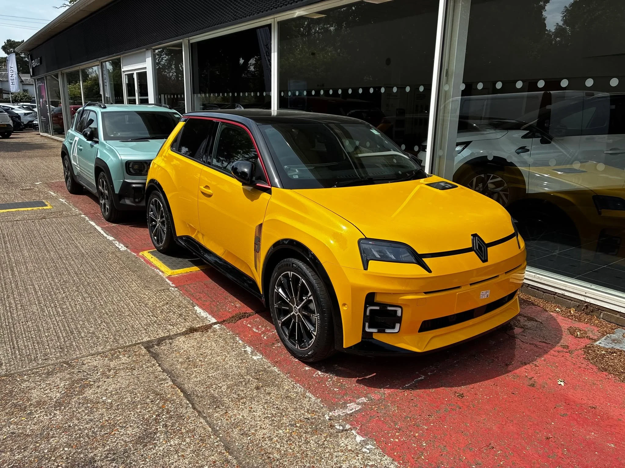 She's electric................

Some of you will already know that we have been using an electric car to visit our dealers, suppliers and generally run around in for 5 years now. Here's the latest addition to our fleet, just need to think of a name f