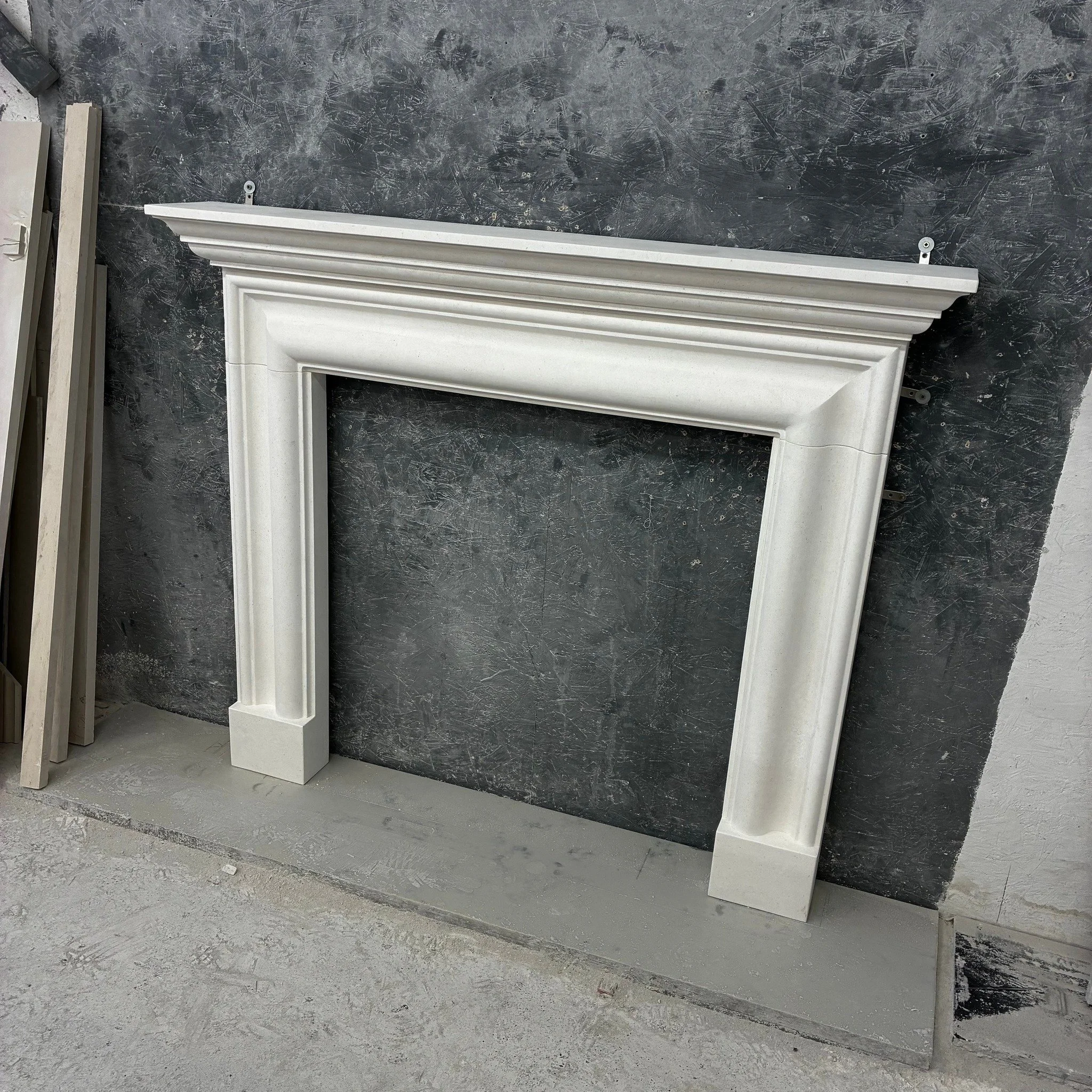 Affordable luxury.........

We appreciate that not everyone can afford one of our handcrafted bespoke fireplaces, that's why we introduced our Classic Stone collection of off the shelf designs.

Here's our current best seller, the Classic Bolection w