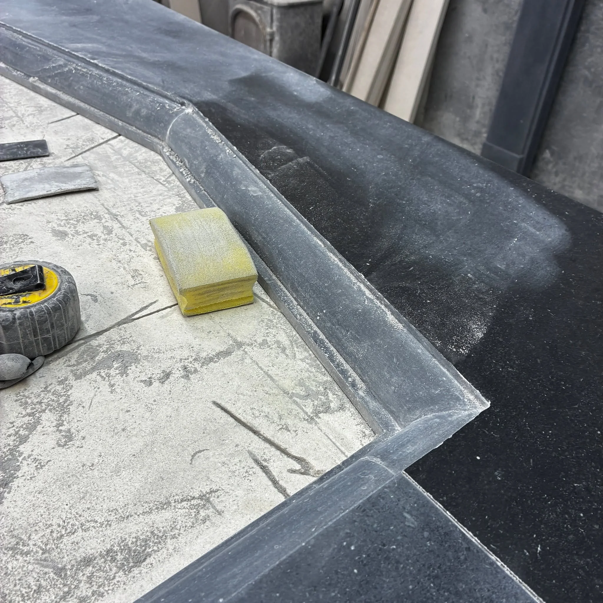 Work in progress.......

There's a lot of work that goes into hand-making our bespoke fireplaces. The skills required to hand-carve stone take years to acquire and are shown in this Warwick fireplace currently on the bench.

Handcrafted in our Sussex