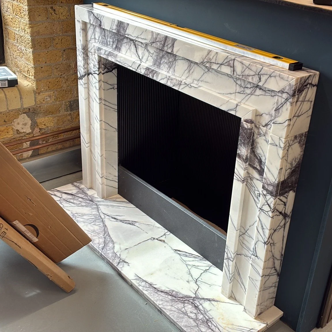 We love a Goring.....

One of our best selling fireplaces, the Goring in a beautiful Lilac Milas marble. As always handmade in our Sussex workshop by our wonderful stonemasons.......

#marblefireplace🔥 #handcraftedwithlove #fireplacemaker ⛏ #firepla