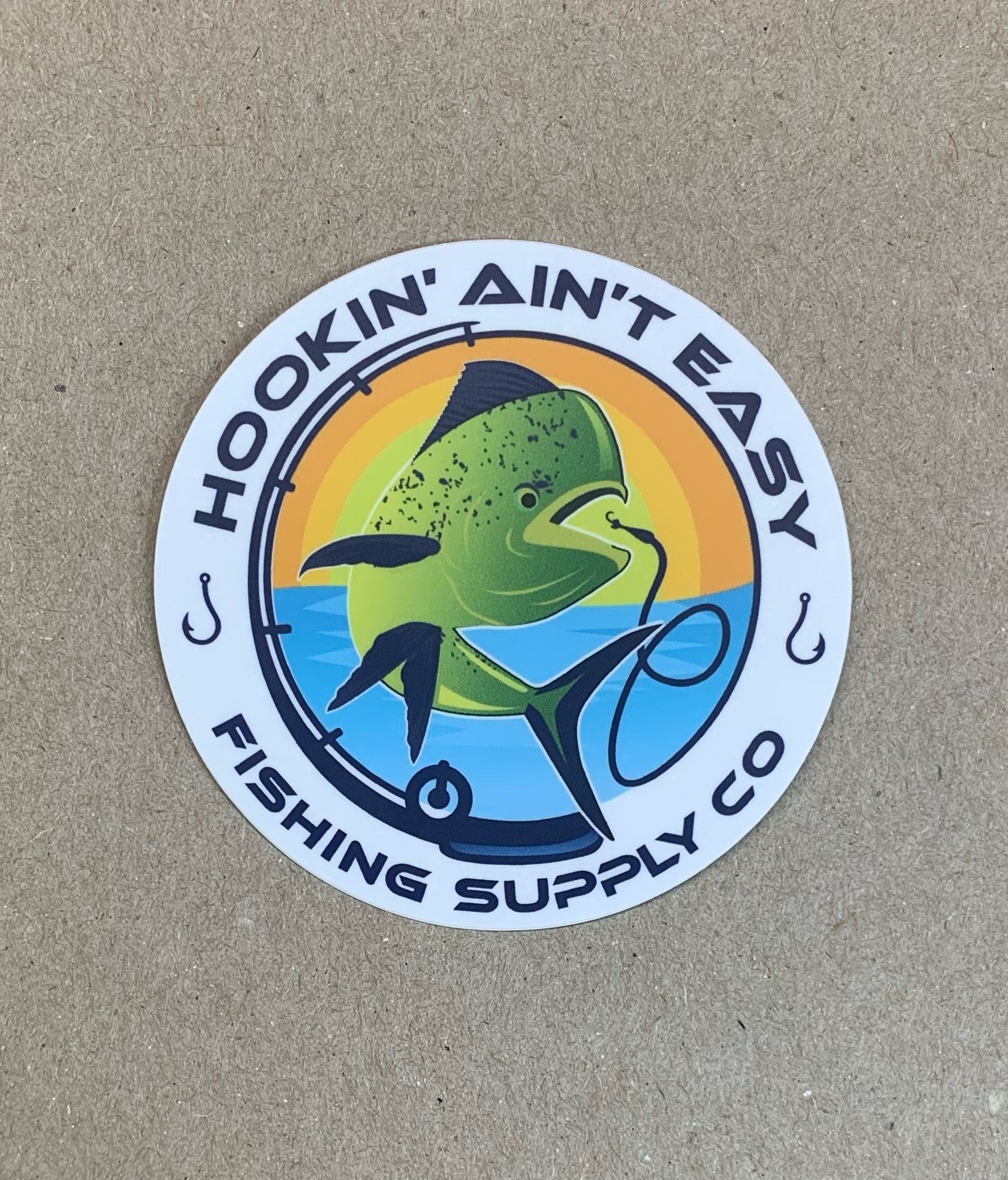 Fishin' For Mahi Sticker