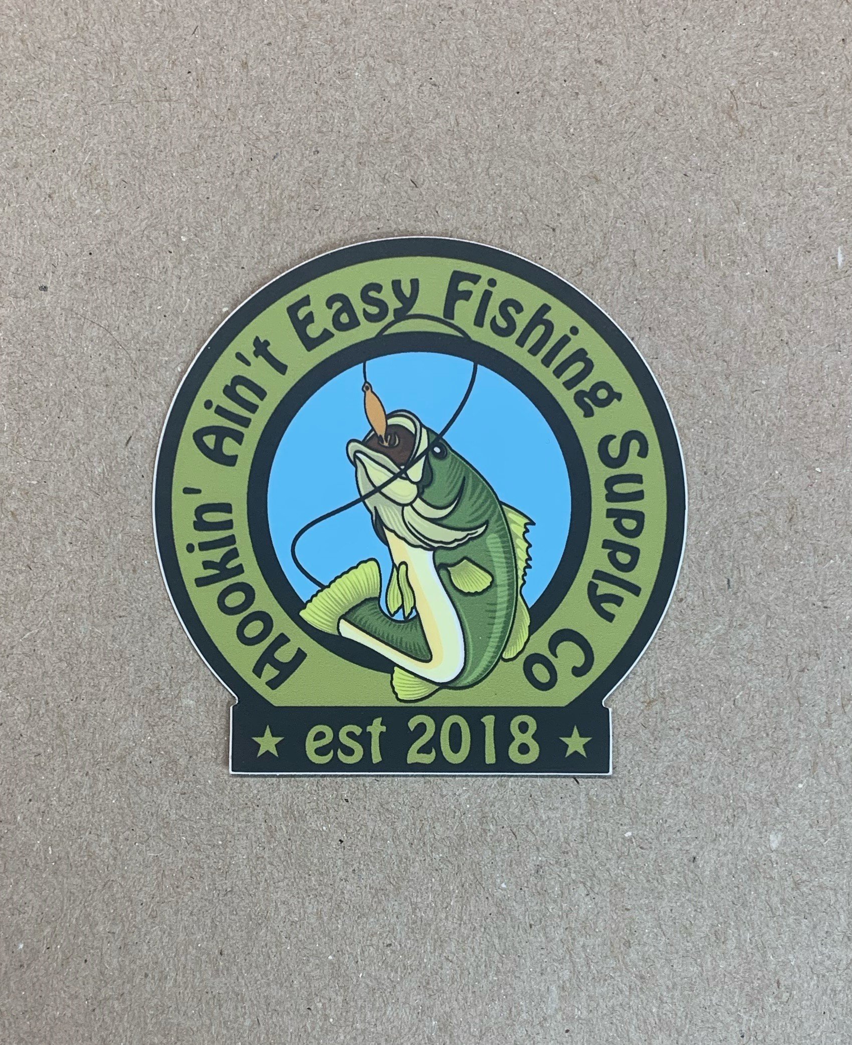 Bass with the LDC Sticker