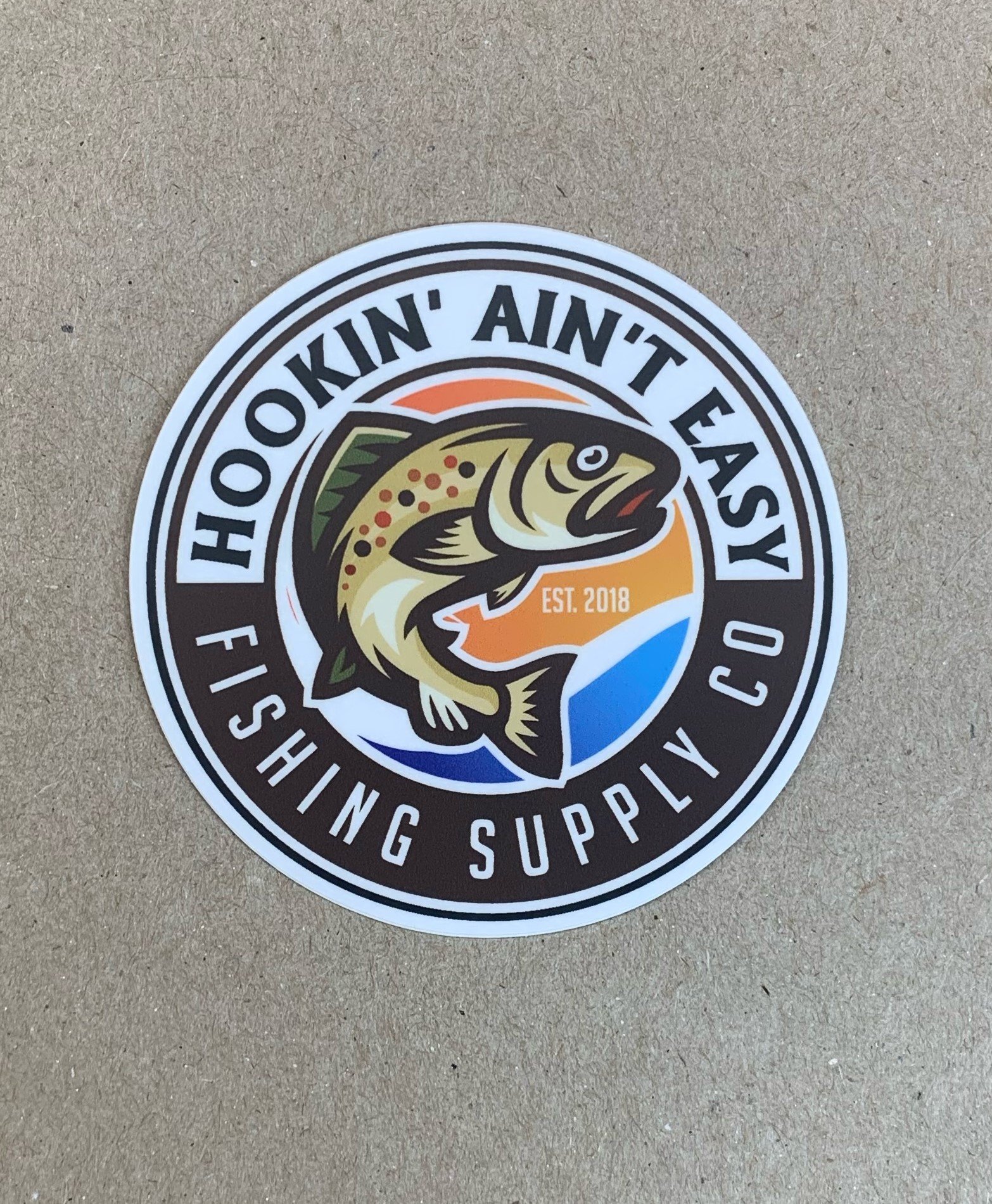 Brown Trout Sticker