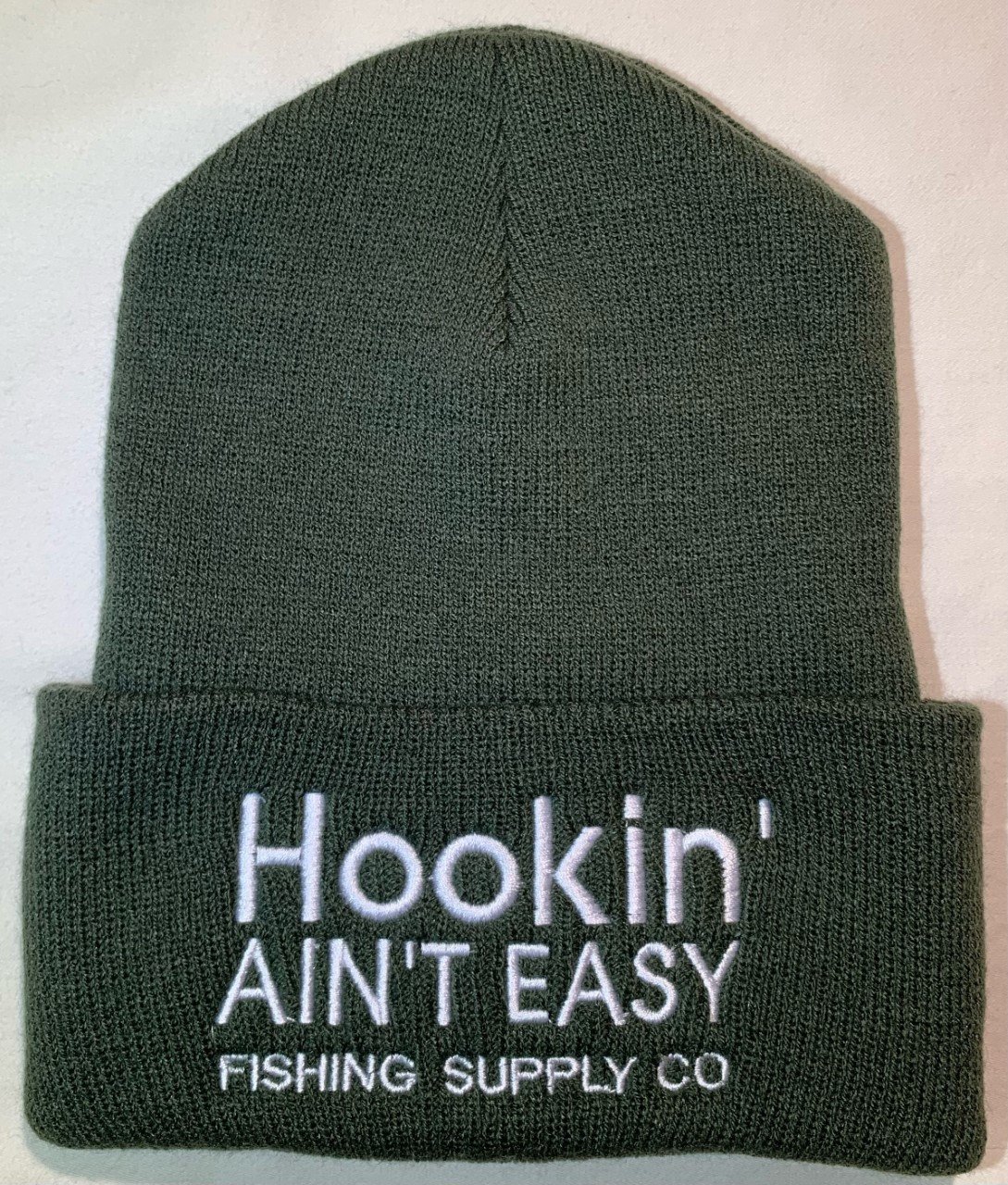 FOREST GREEN Hookin' Ain't Easy Hat HAE.jpg