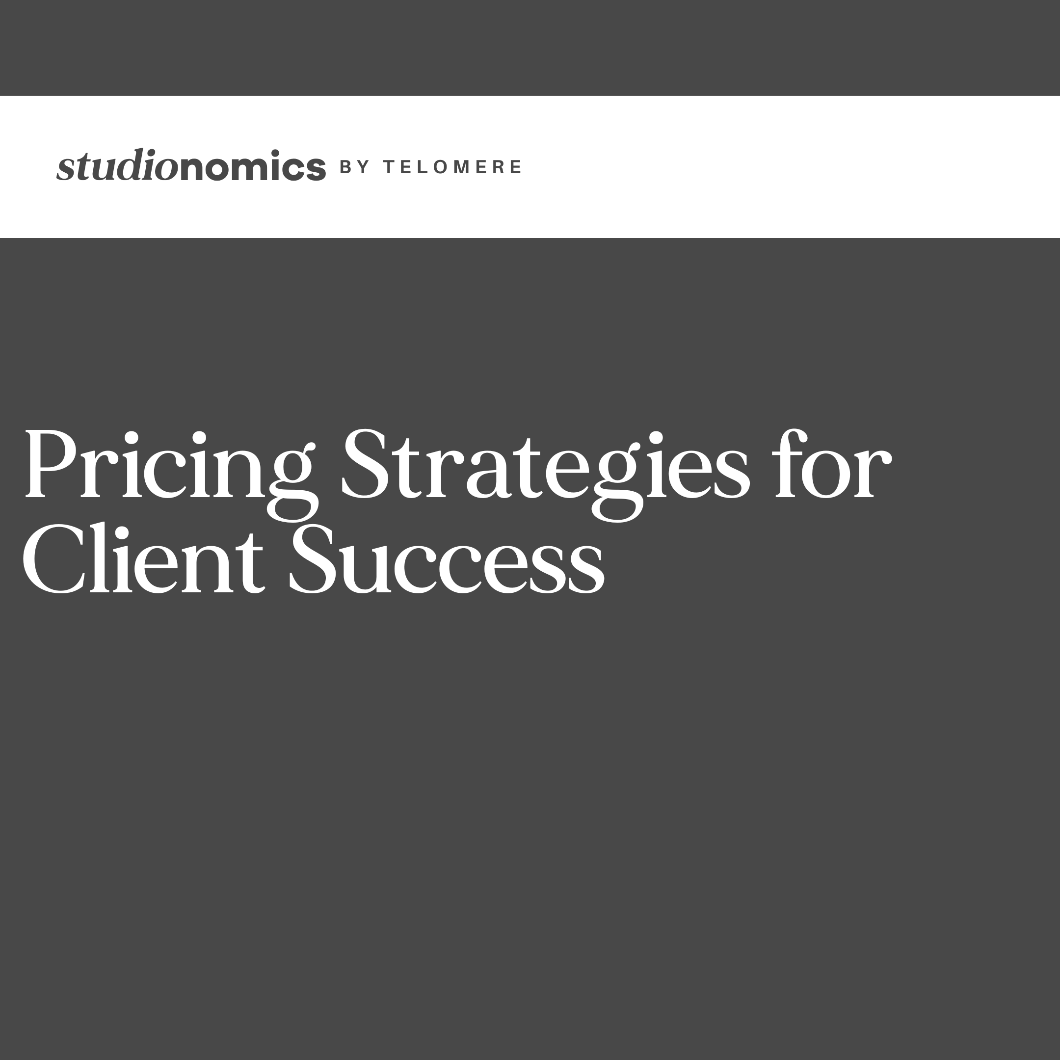 Pricing Strategies for Client Success