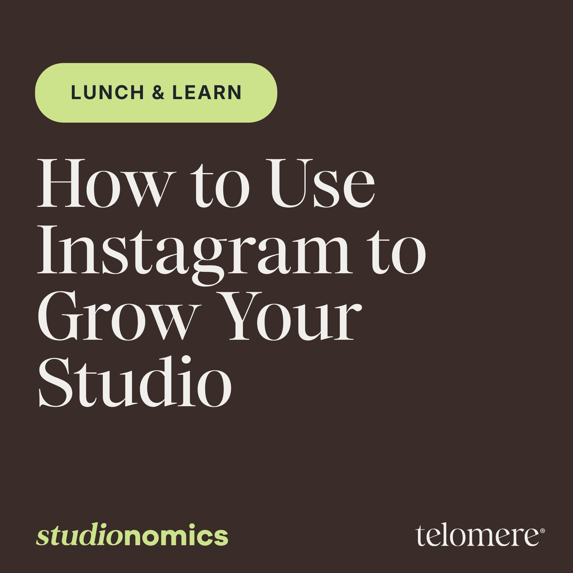 How to Use Instagram to Grow Your Studio