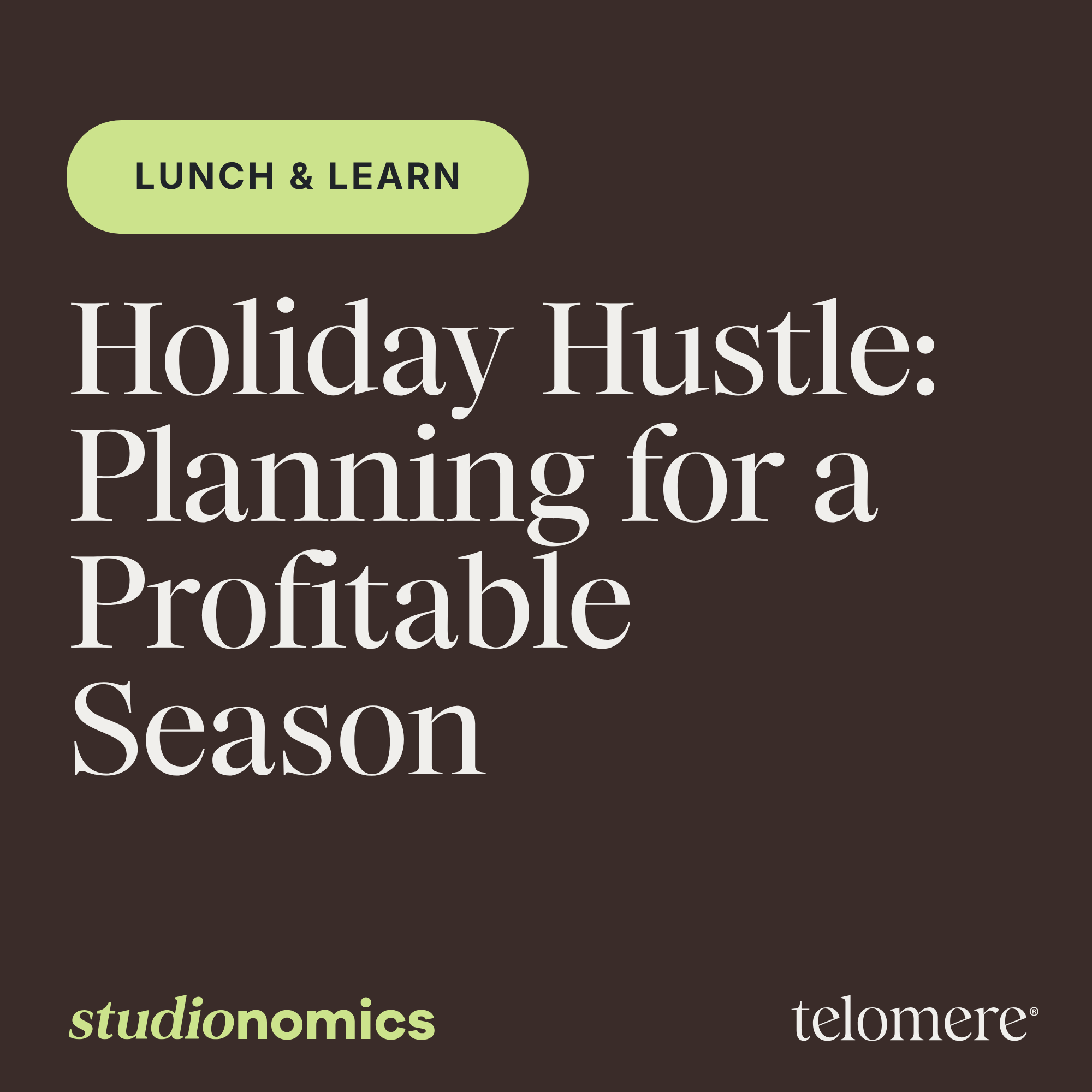 Holiday Hustle: Planning for a Profitable Season