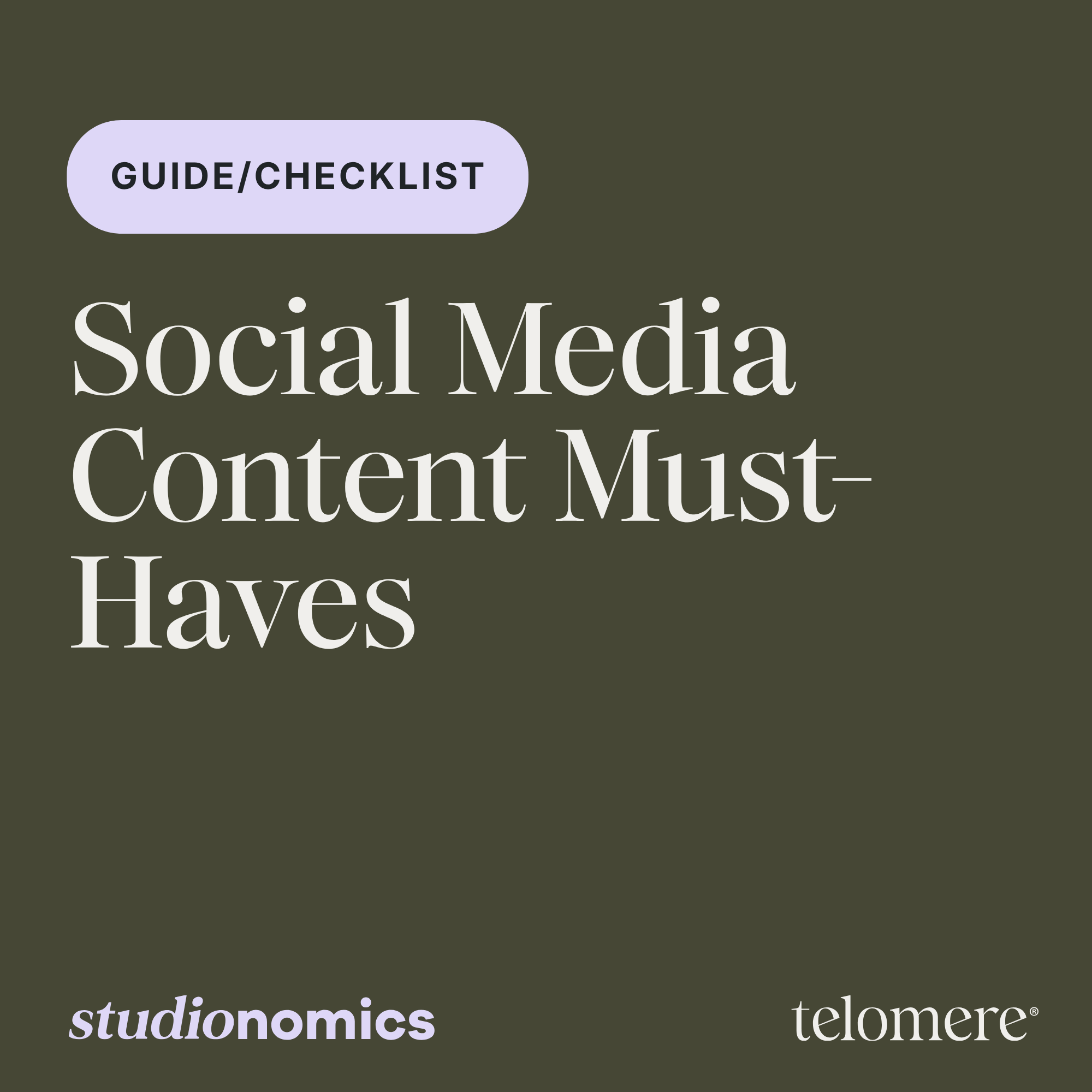 Social Media Content Must-Haves