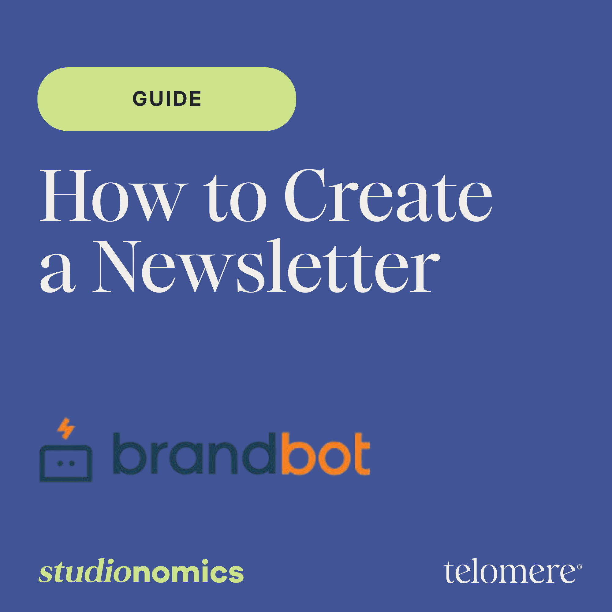 How to Create a Newsletter in Brandbot